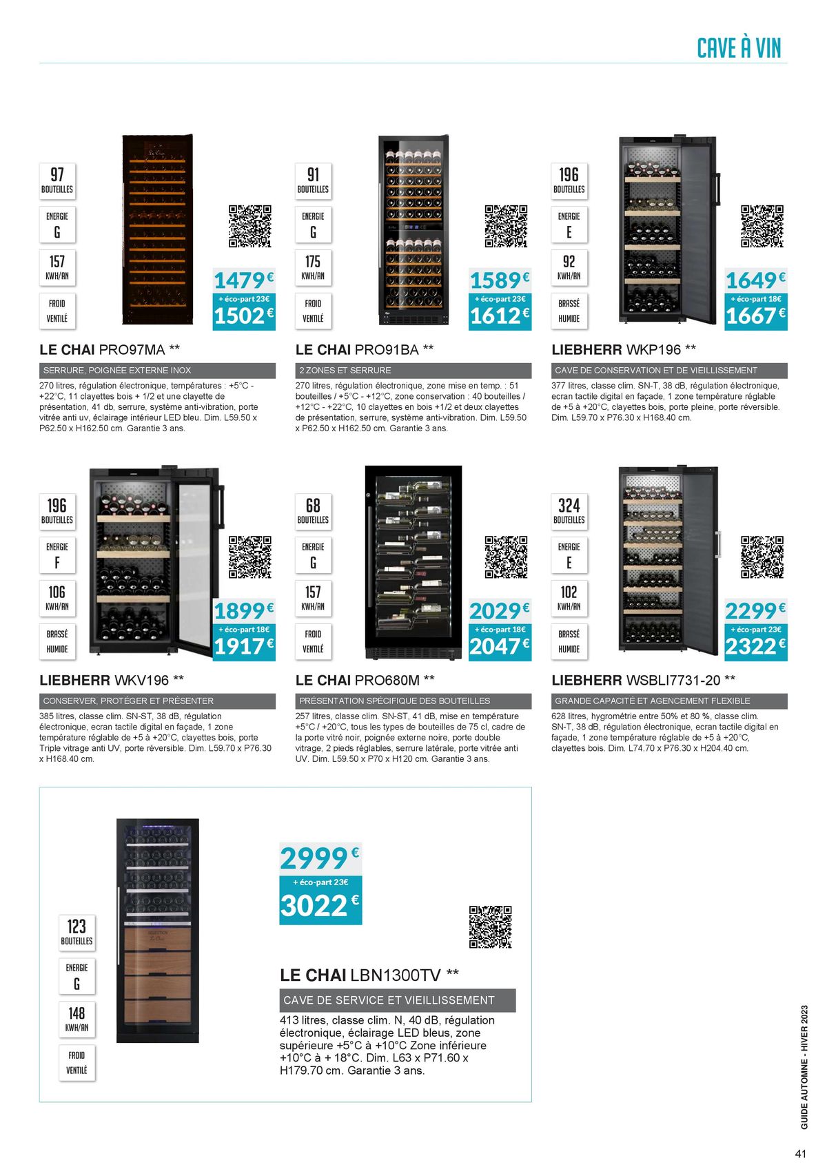 Catalogue GUIDE COPRA BLANC PEM AUTOMNE - HIVER 2023, page 00041