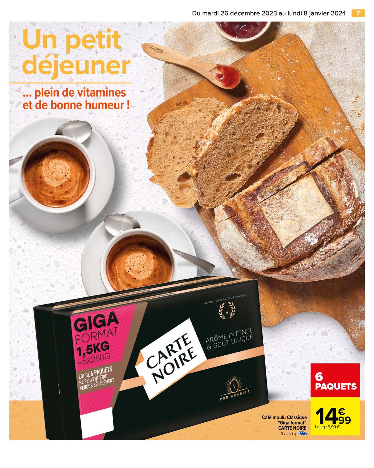 Catalogue 70% D'ECONOMIES, PETIT DEJEUNER GOURMAND, page 00009