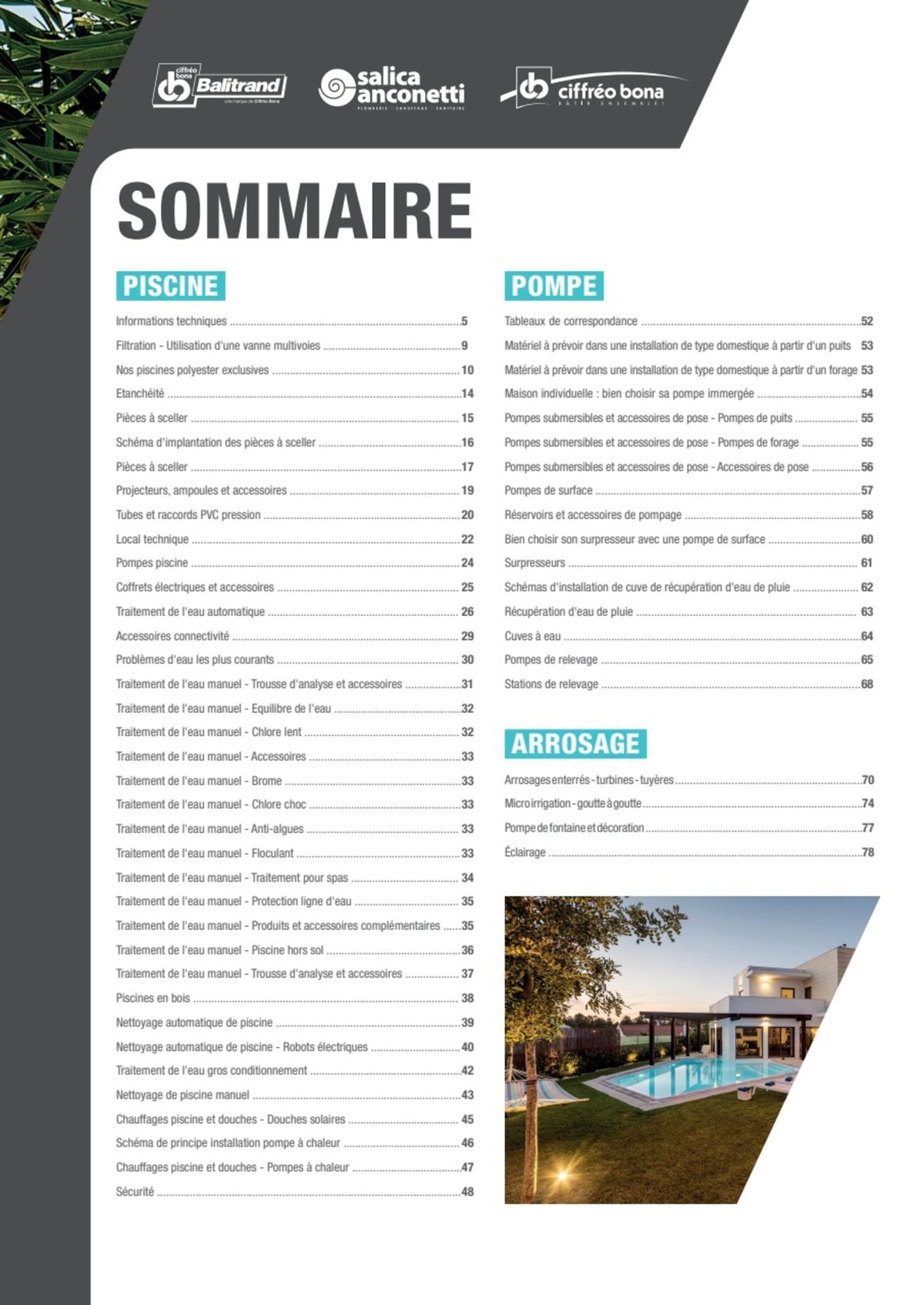 Catalogue Le guide piscine pompe & arrosage, page 00023