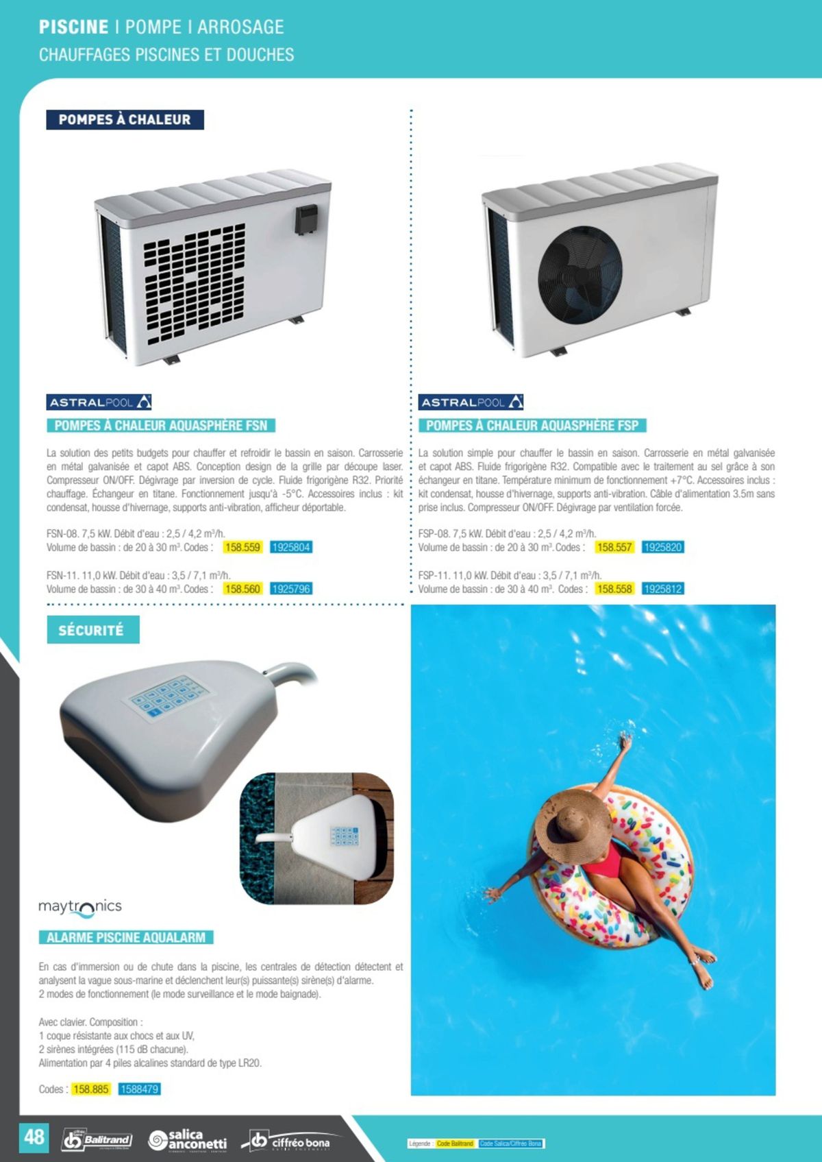 Catalogue Le guide piscine pompe & arrosage, page 00043