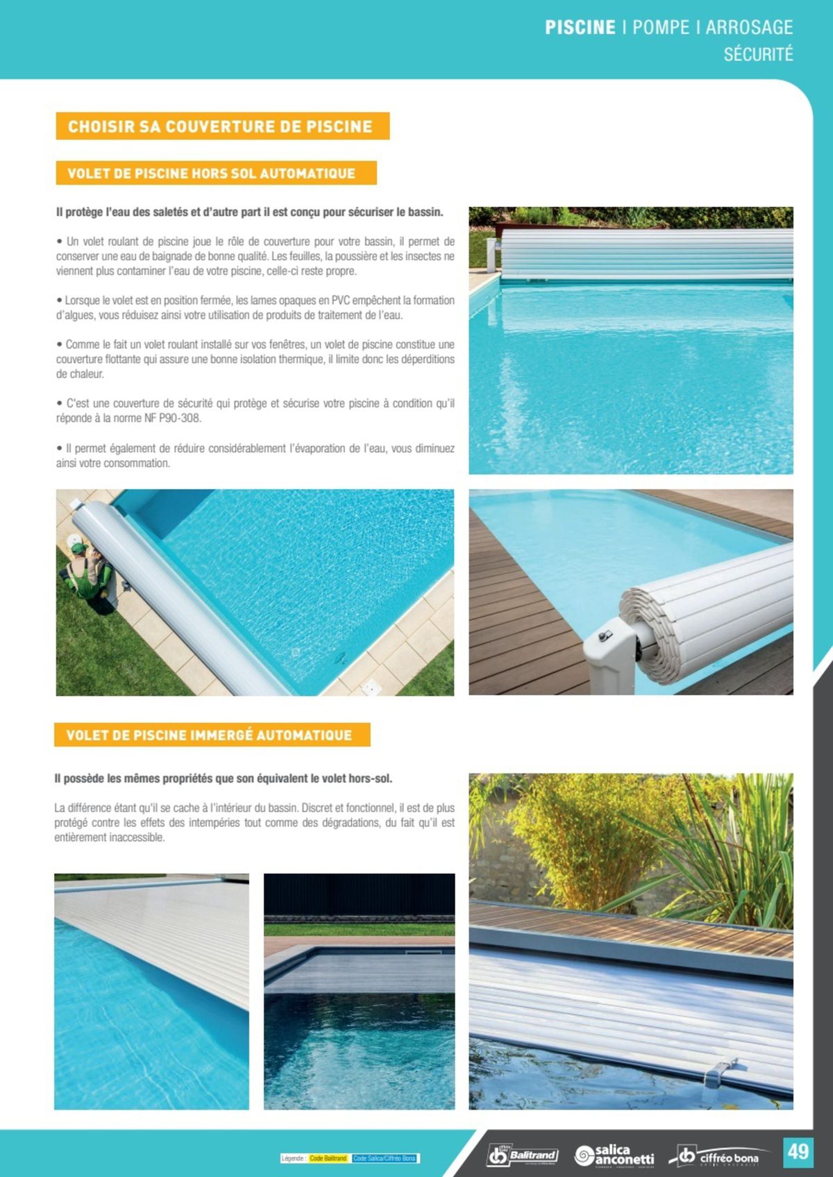 Catalogue Le guide piscine pompe & arrosage, page 00044