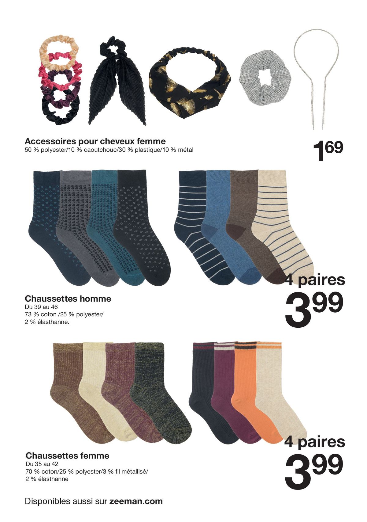 Catalogue Cette semaine : des chaussettes, des accessoires et une « Happy New Year, page 00004