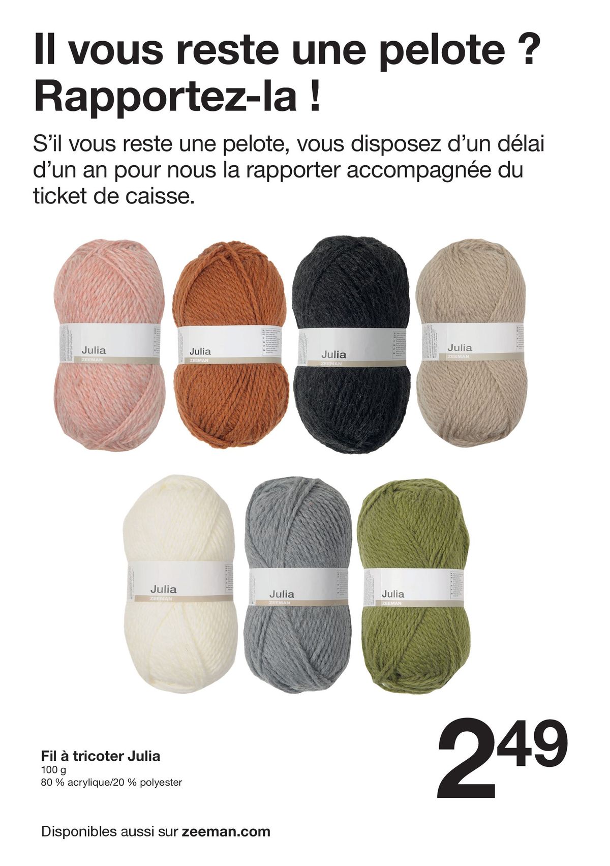 Catalogue Cette semaine : des chaussettes, des accessoires et une « Happy New Year, page 00006