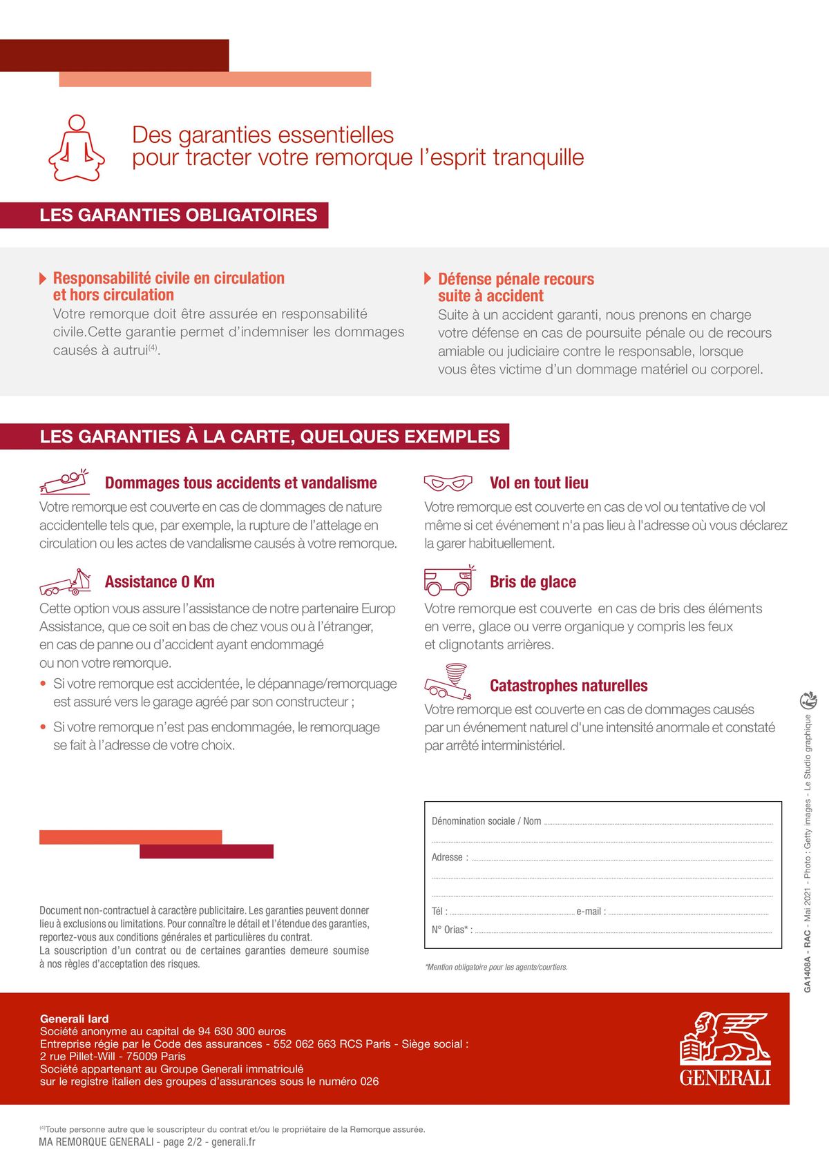 Catalogue L'assurance remorque, page 00002