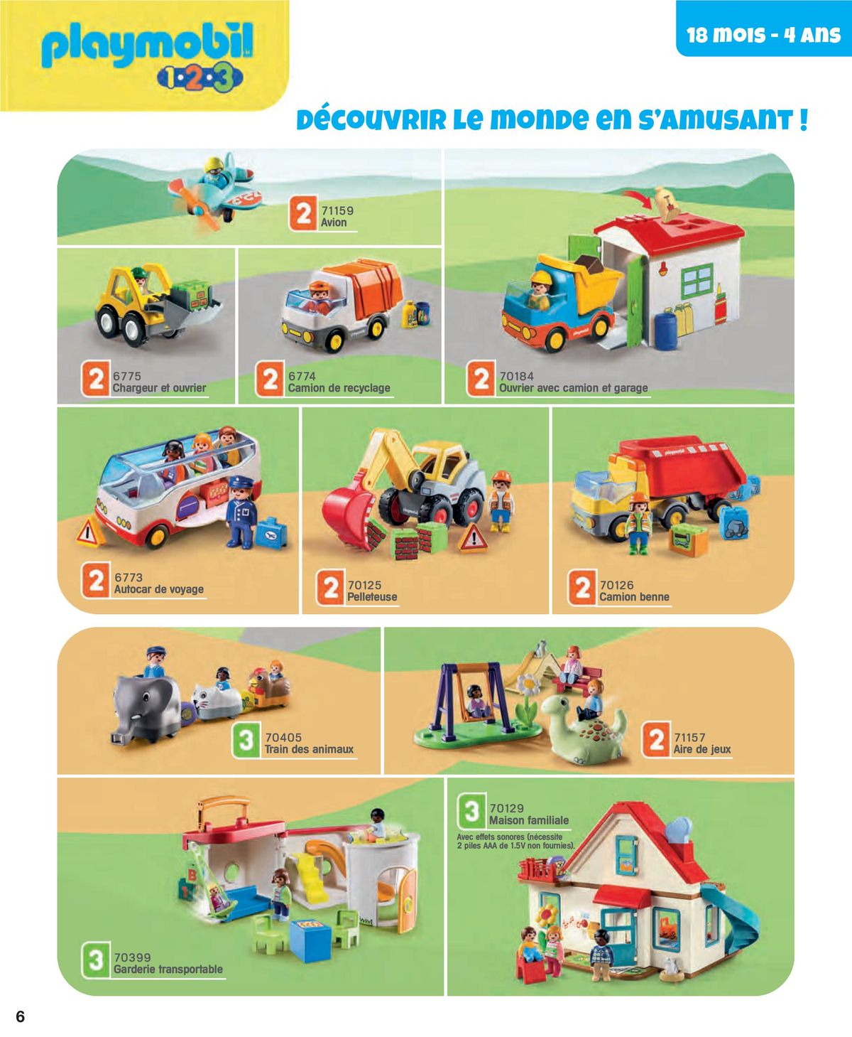 Catalogue Catalogue PLAYMOBIL®, page 00006