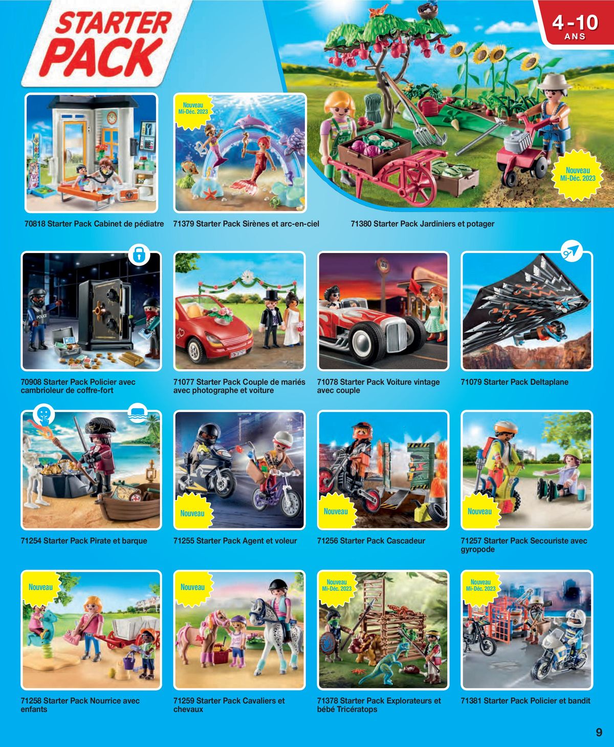 Catalogue Catalogue PLAYMOBIL®, page 00009