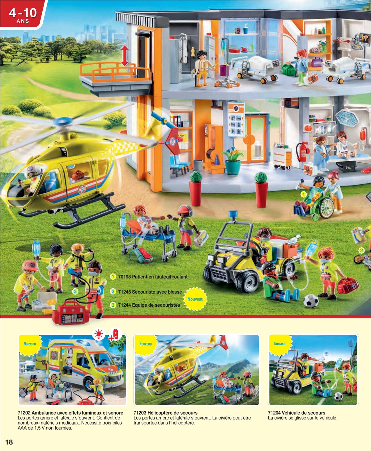 Catalogue Catalogue PLAYMOBIL®, page 00018