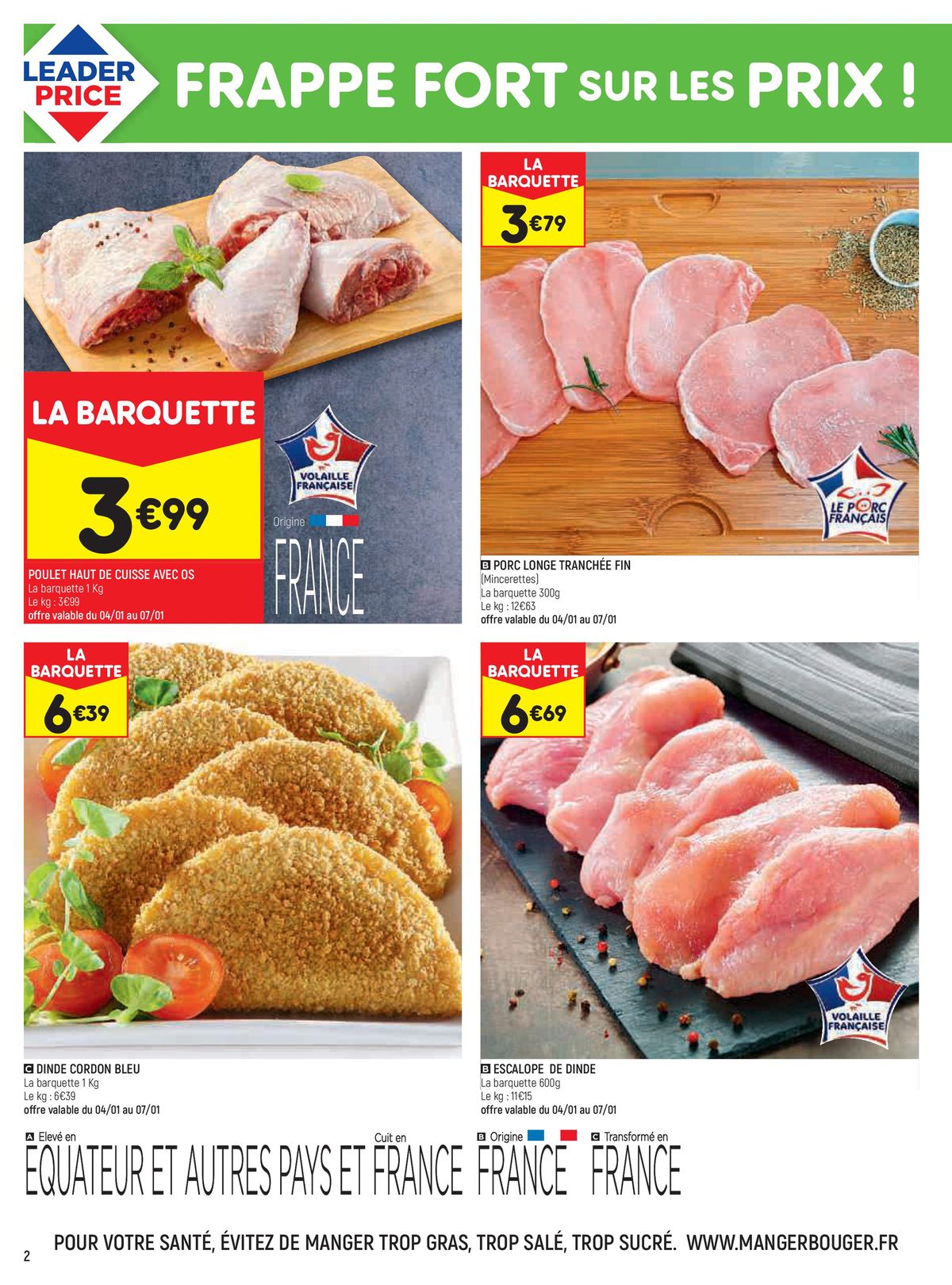 Catalogue FRAPPE FORT SUR LES PRIX, page 00002