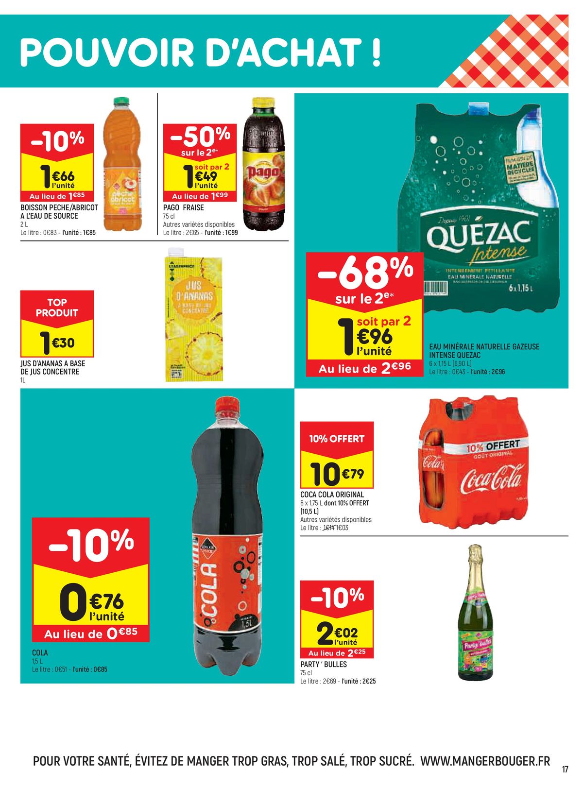 Catalogue FRAPPE FORT SUR LES PRIX, page 00017