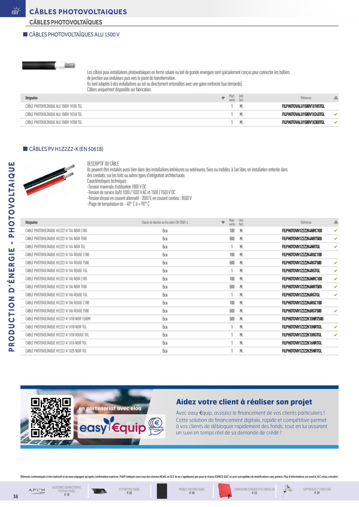 Catalogue Photovoltaïque et IRVE, page 00022