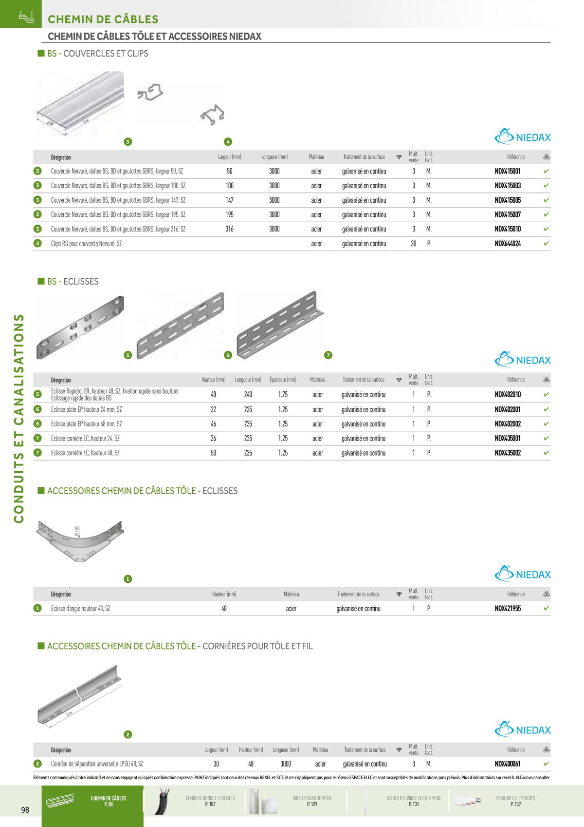 Catalogue Conduits & Canalisations, page 00012