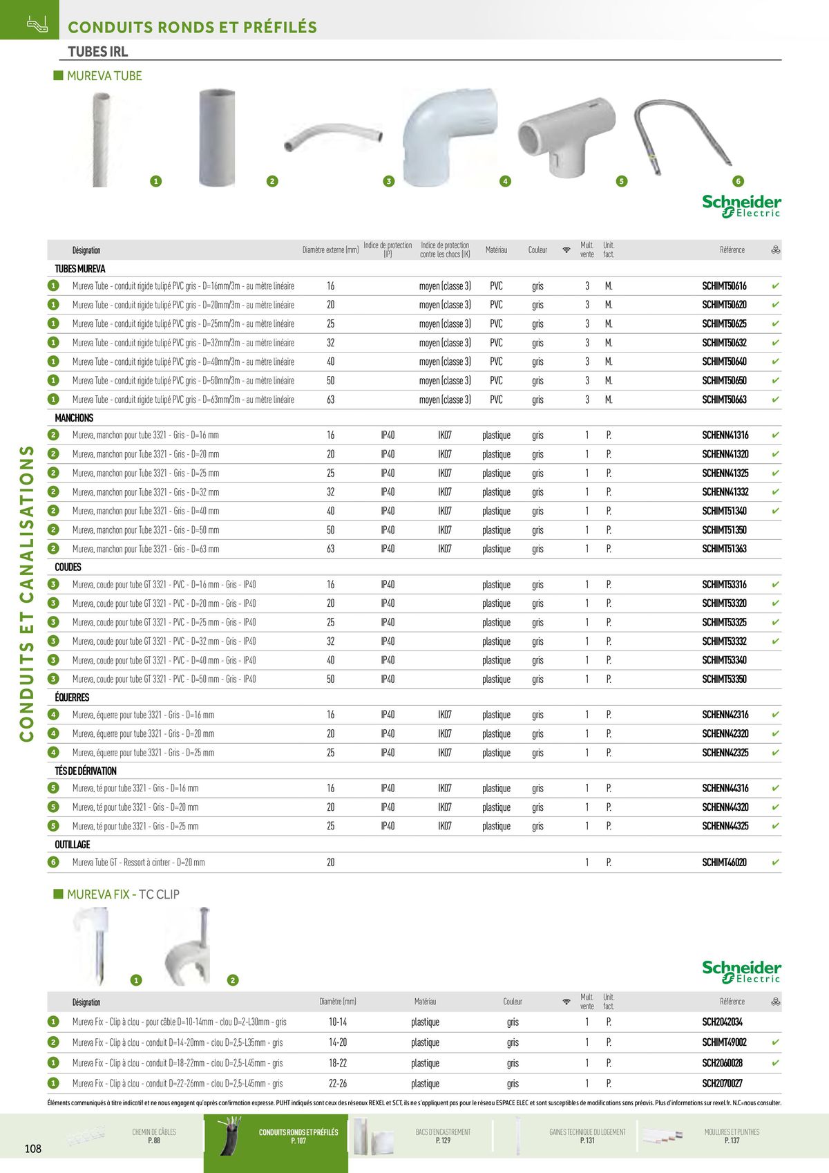 Catalogue Conduits & Canalisations, page 00022