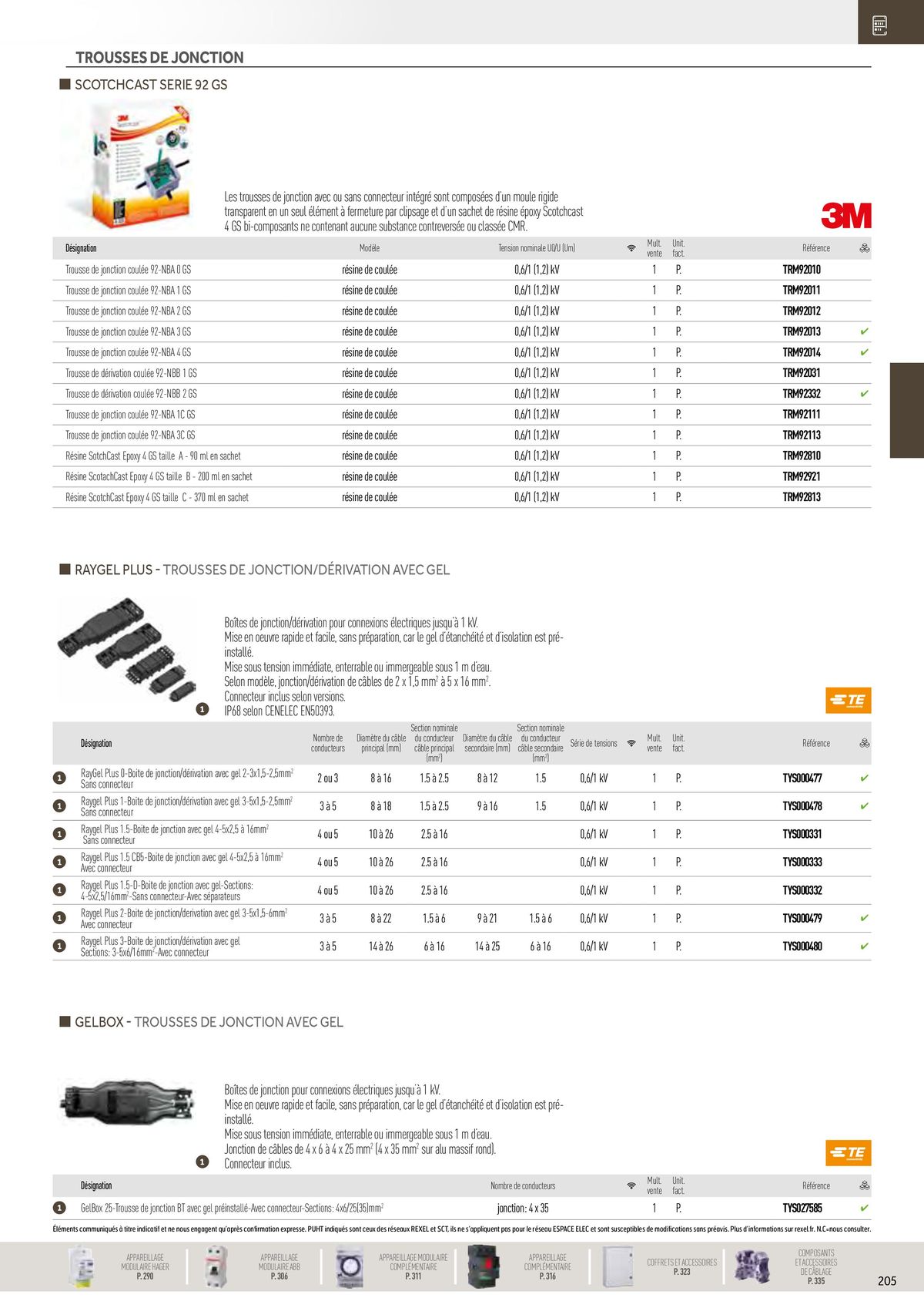 Catalogue Distribution et Gestion de l'Energie, page 00011