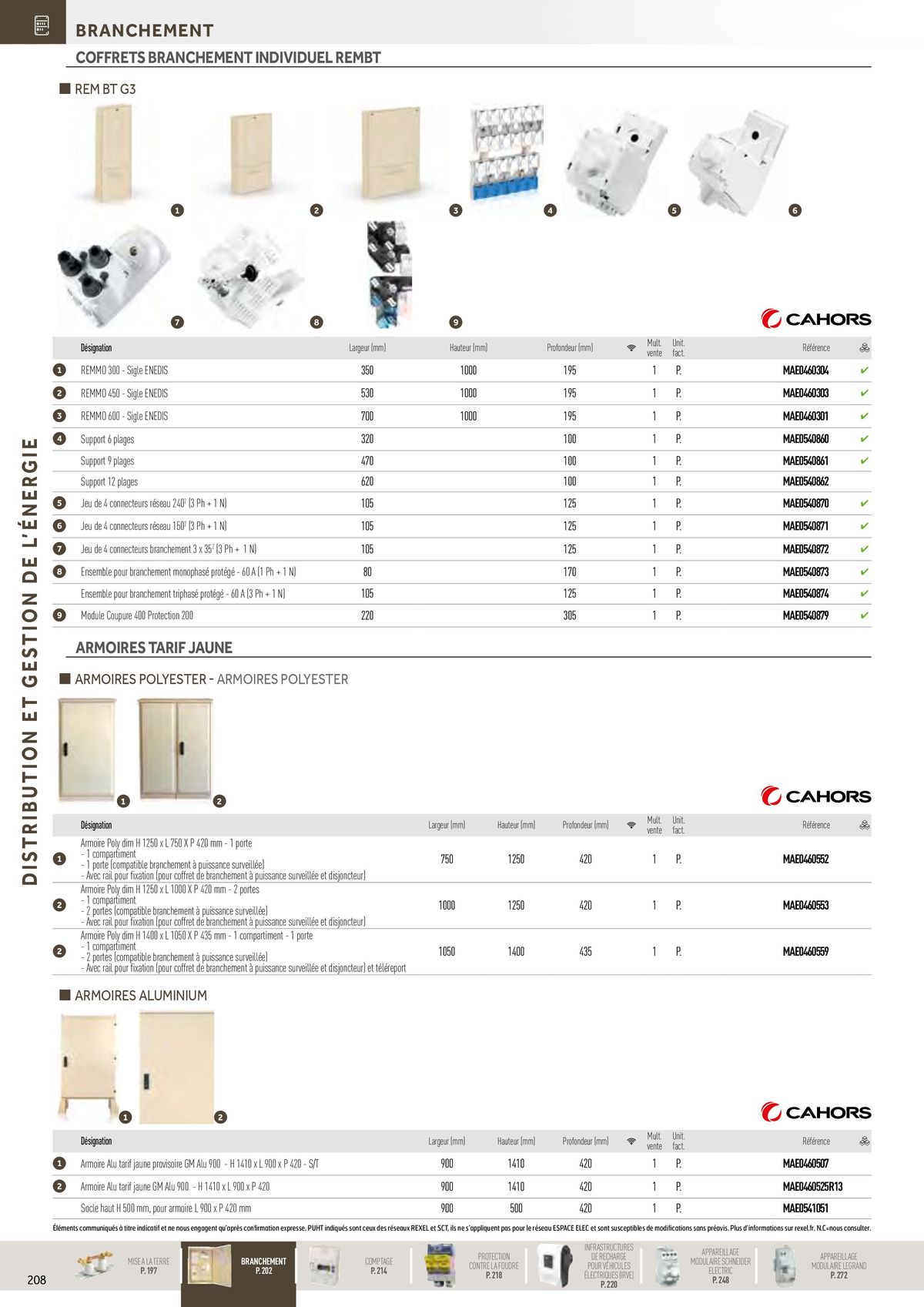 Catalogue Distribution et Gestion de l'Energie, page 00014