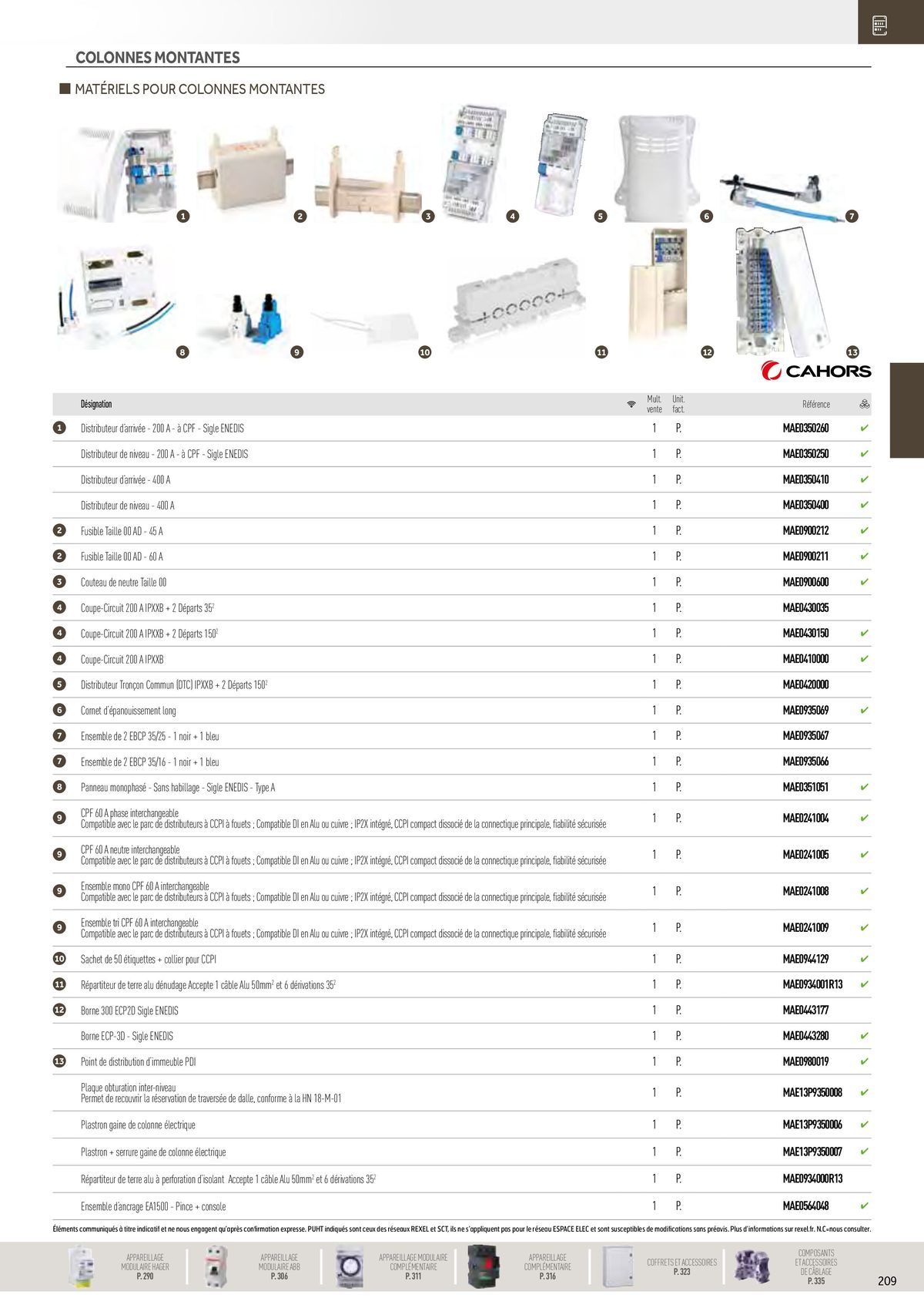 Catalogue Distribution et Gestion de l'Energie, page 00015