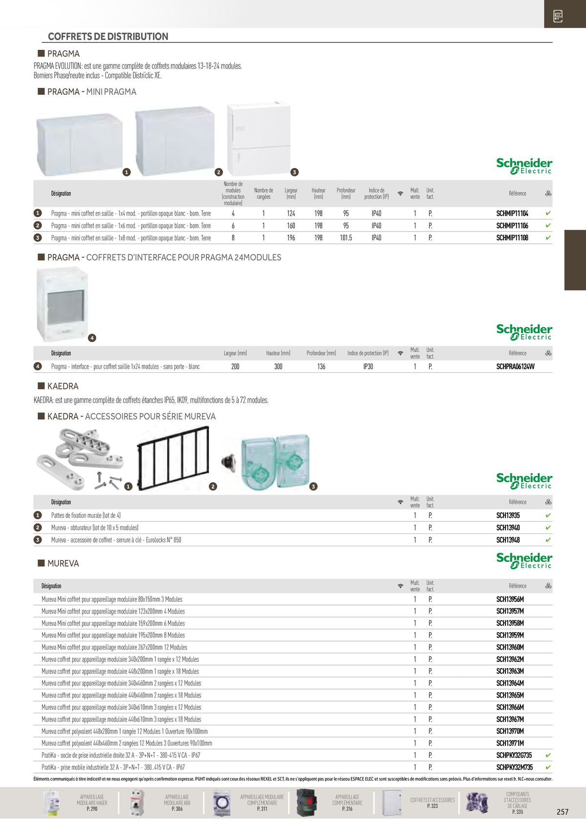 Catalogue Distribution et Gestion de l'Energie, page 00063