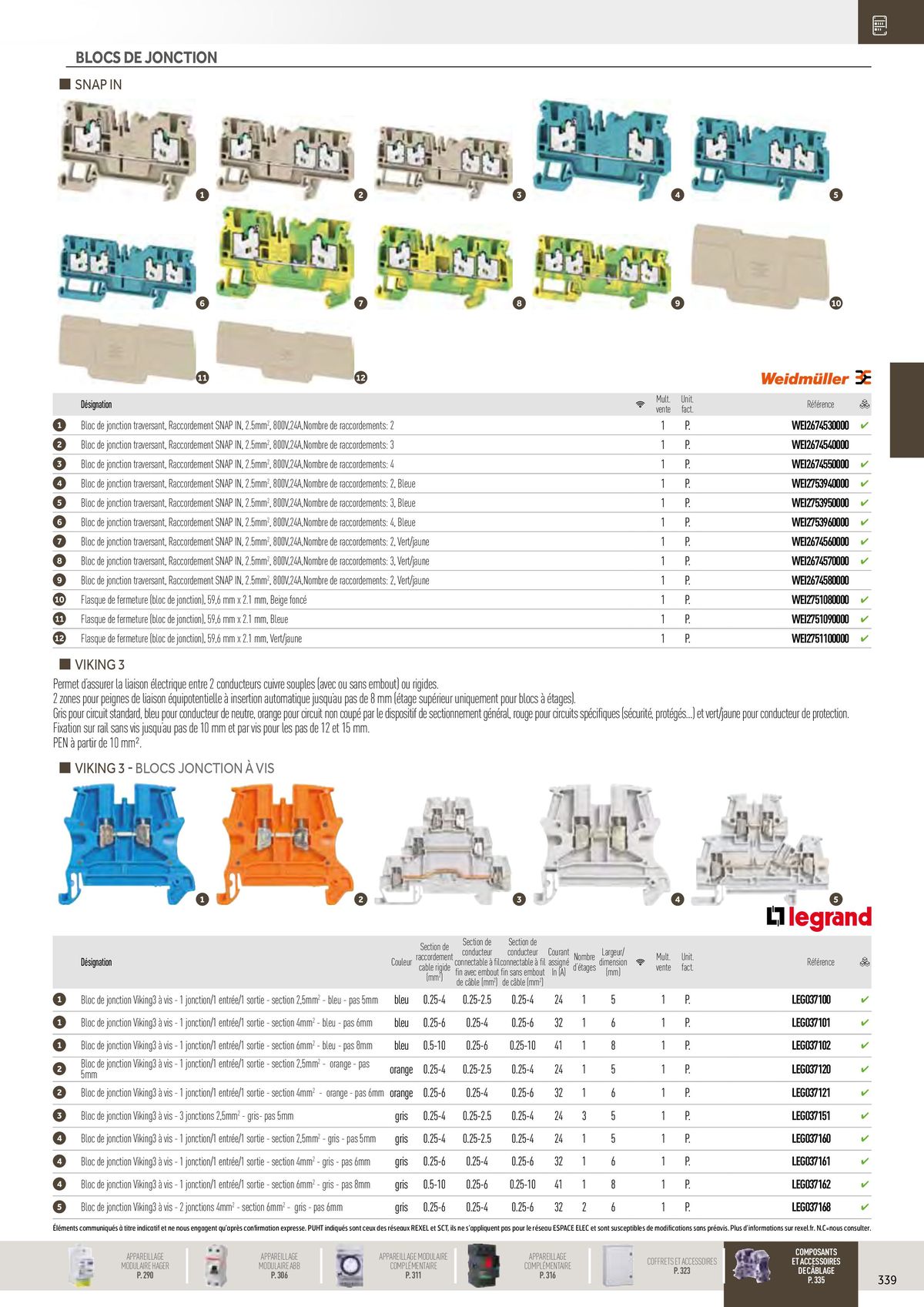 Catalogue Distribution et Gestion de l'Energie, page 00145