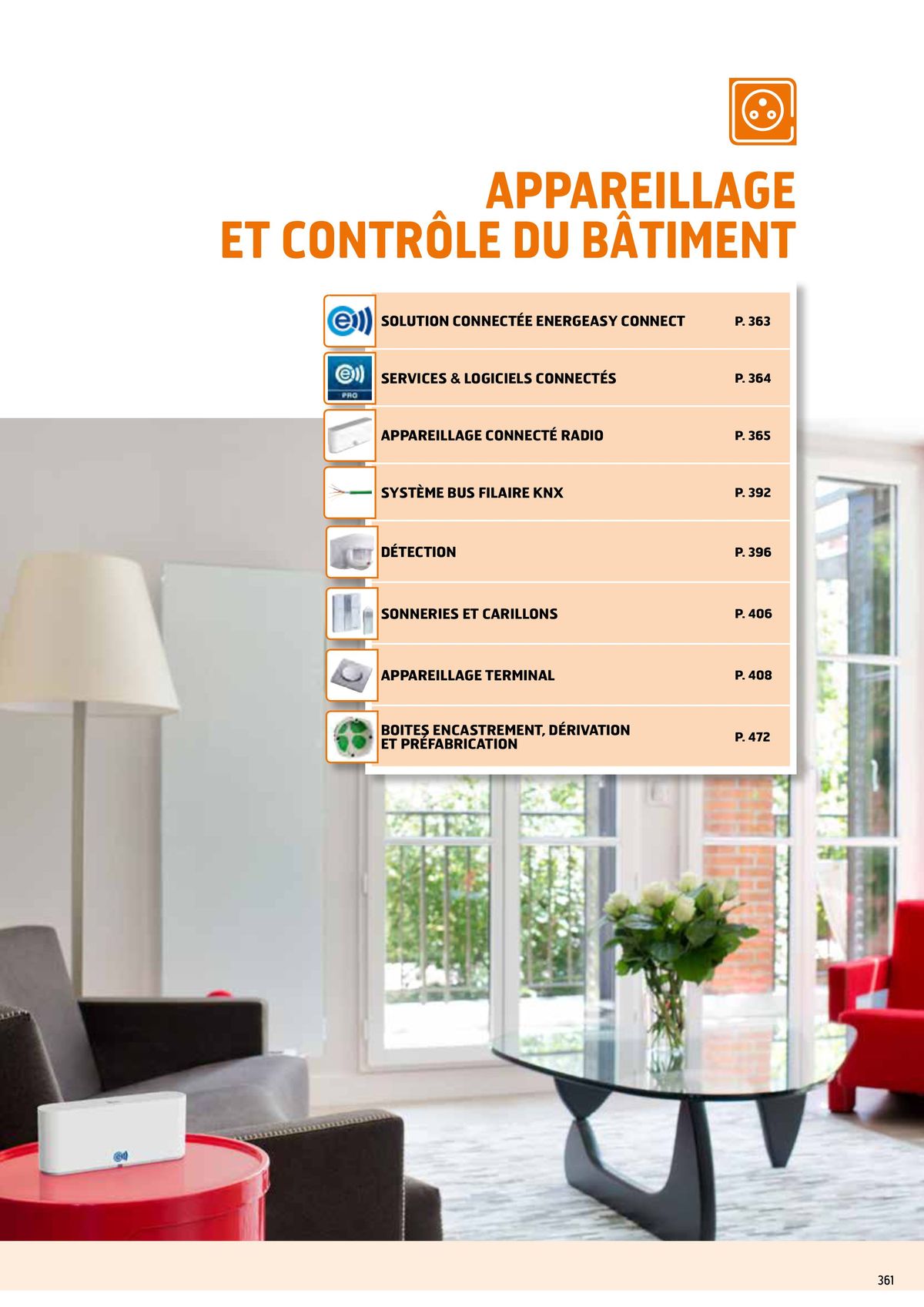 Catalogue Appareillage et Contrôle du Bâtiment, page 00001