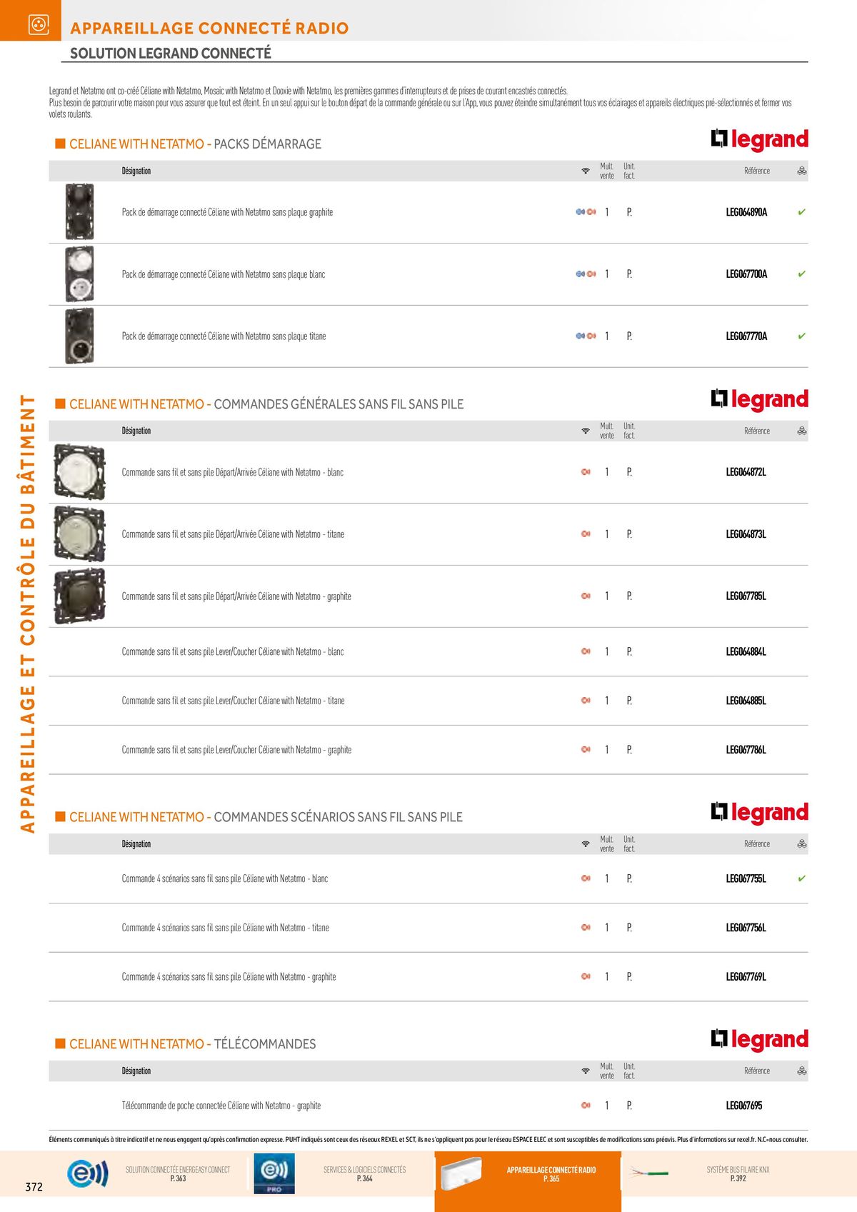 Catalogue Appareillage et Contrôle du Bâtiment, page 00012