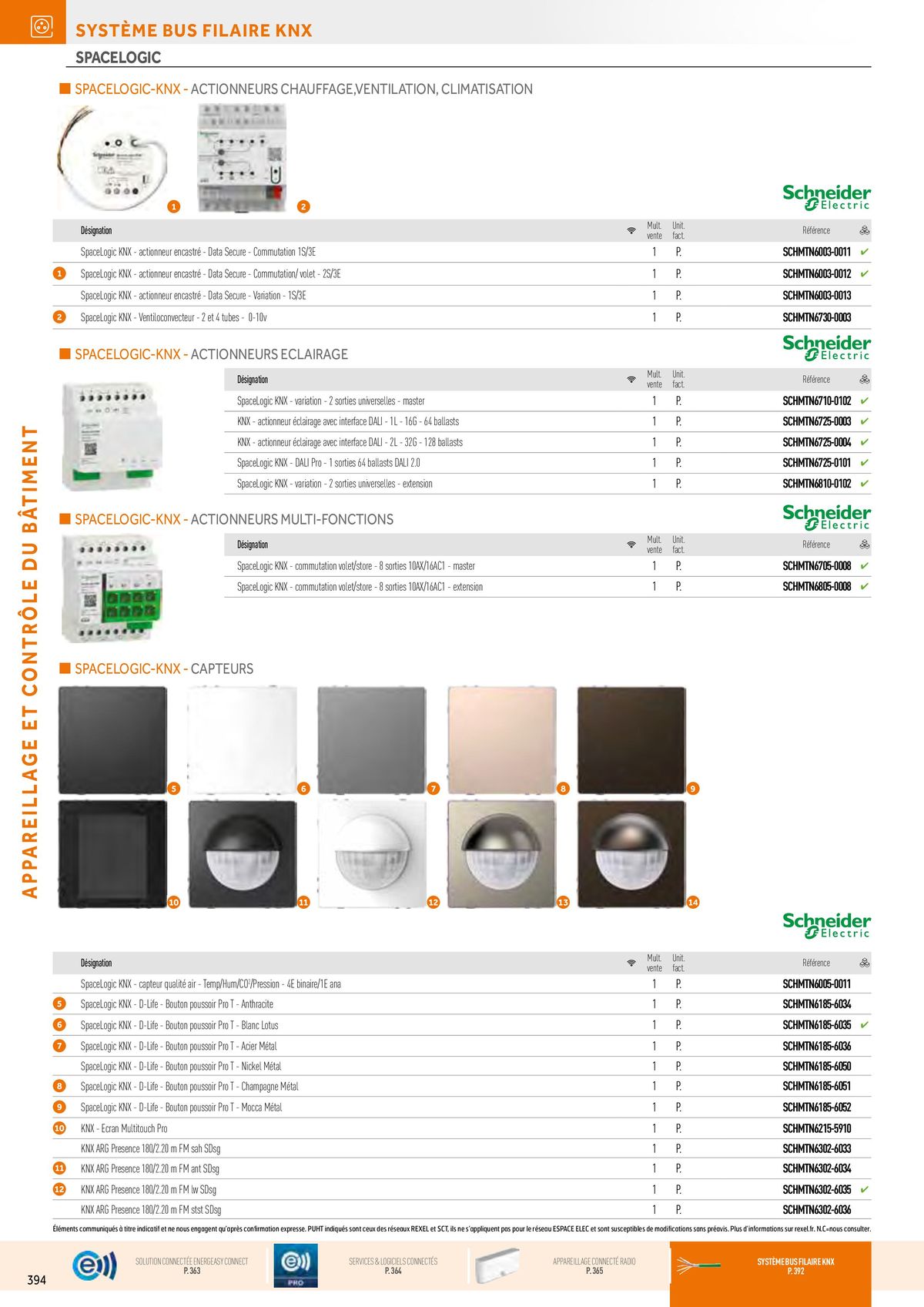 Catalogue Appareillage et Contrôle du Bâtiment, page 00034