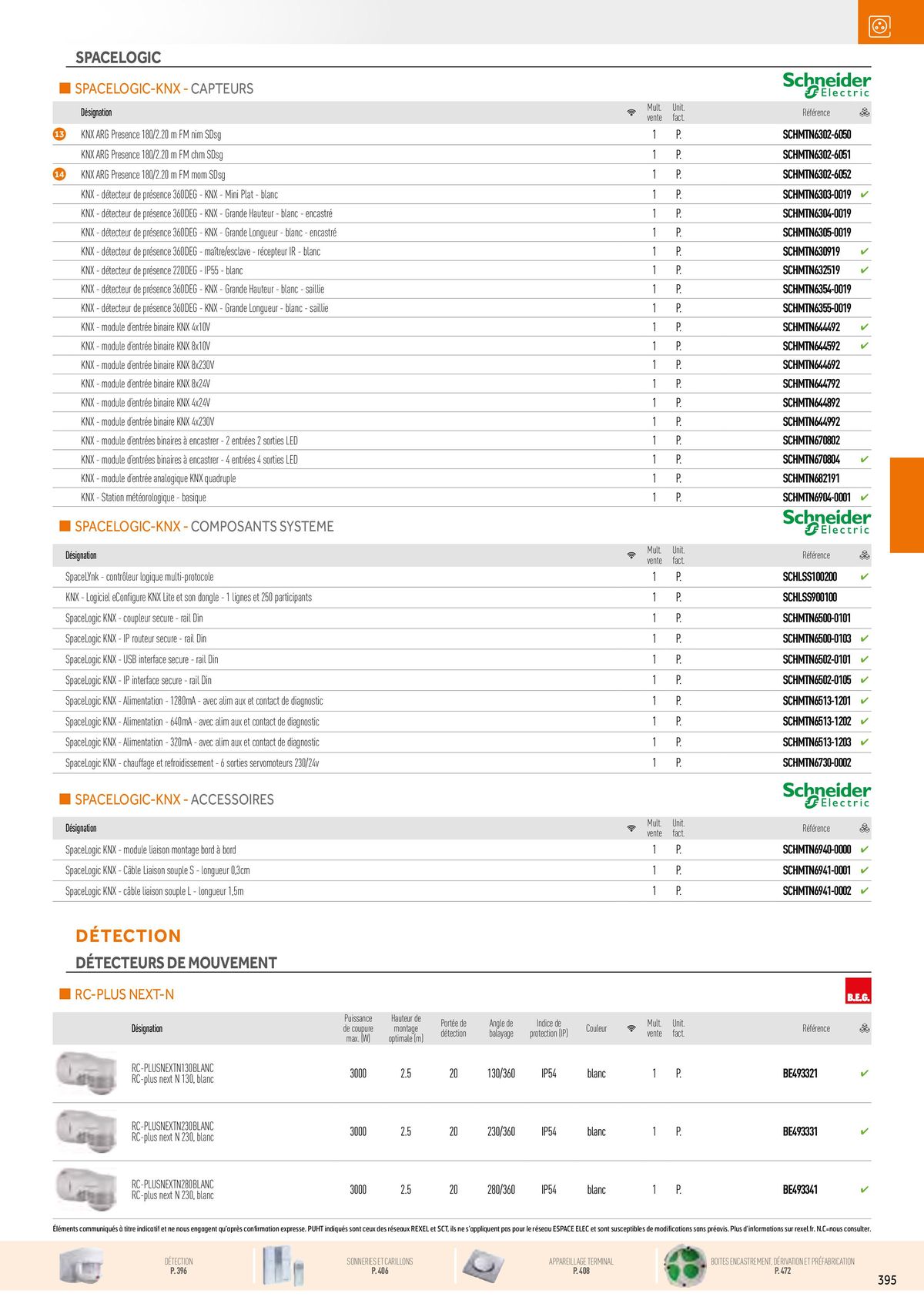 Catalogue Appareillage et Contrôle du Bâtiment, page 00035