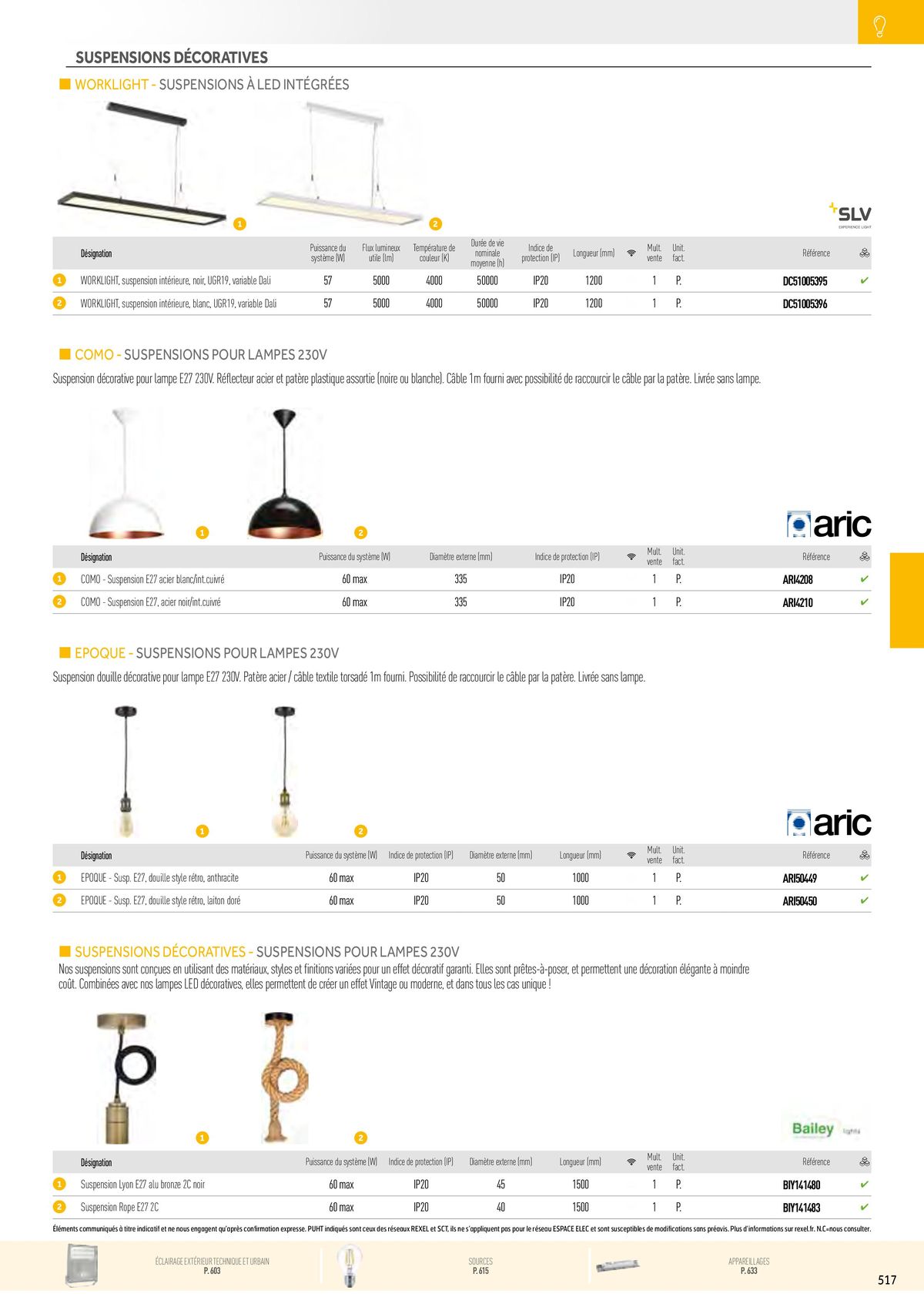 Catalogue Éclairage, page 00027