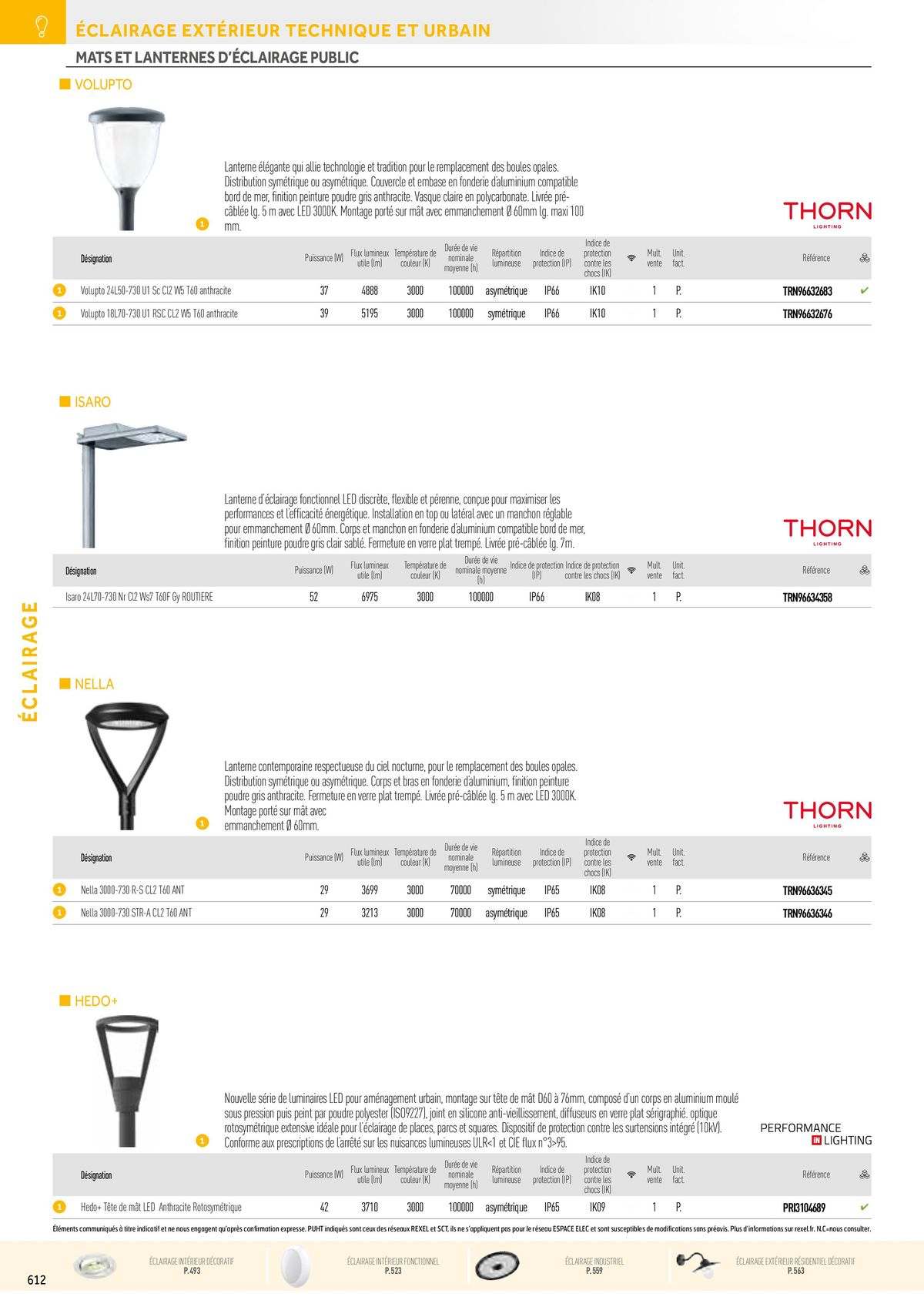 Catalogue Éclairage, page 00122