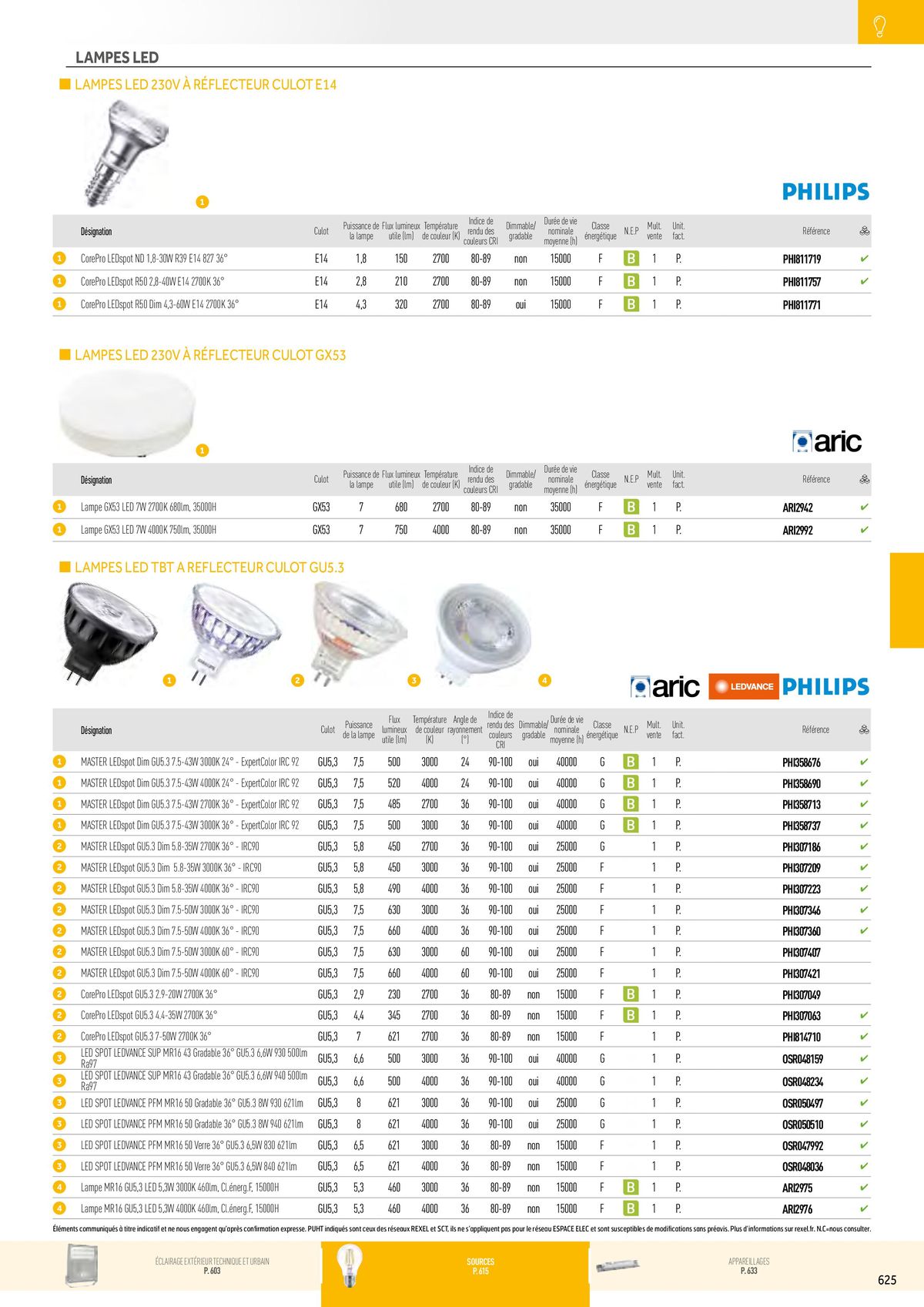 Catalogue Éclairage, page 00135