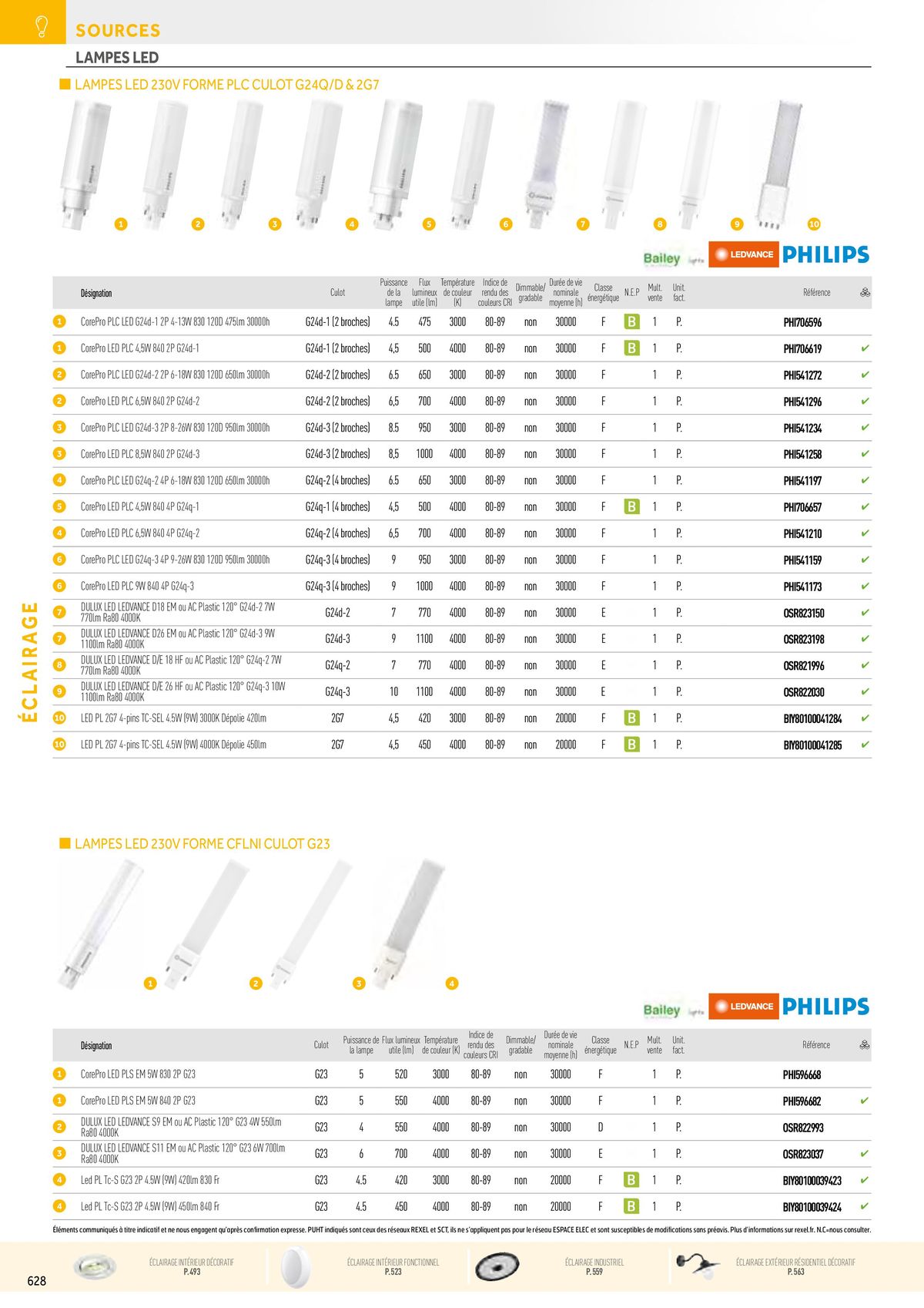 Catalogue Éclairage, page 00138