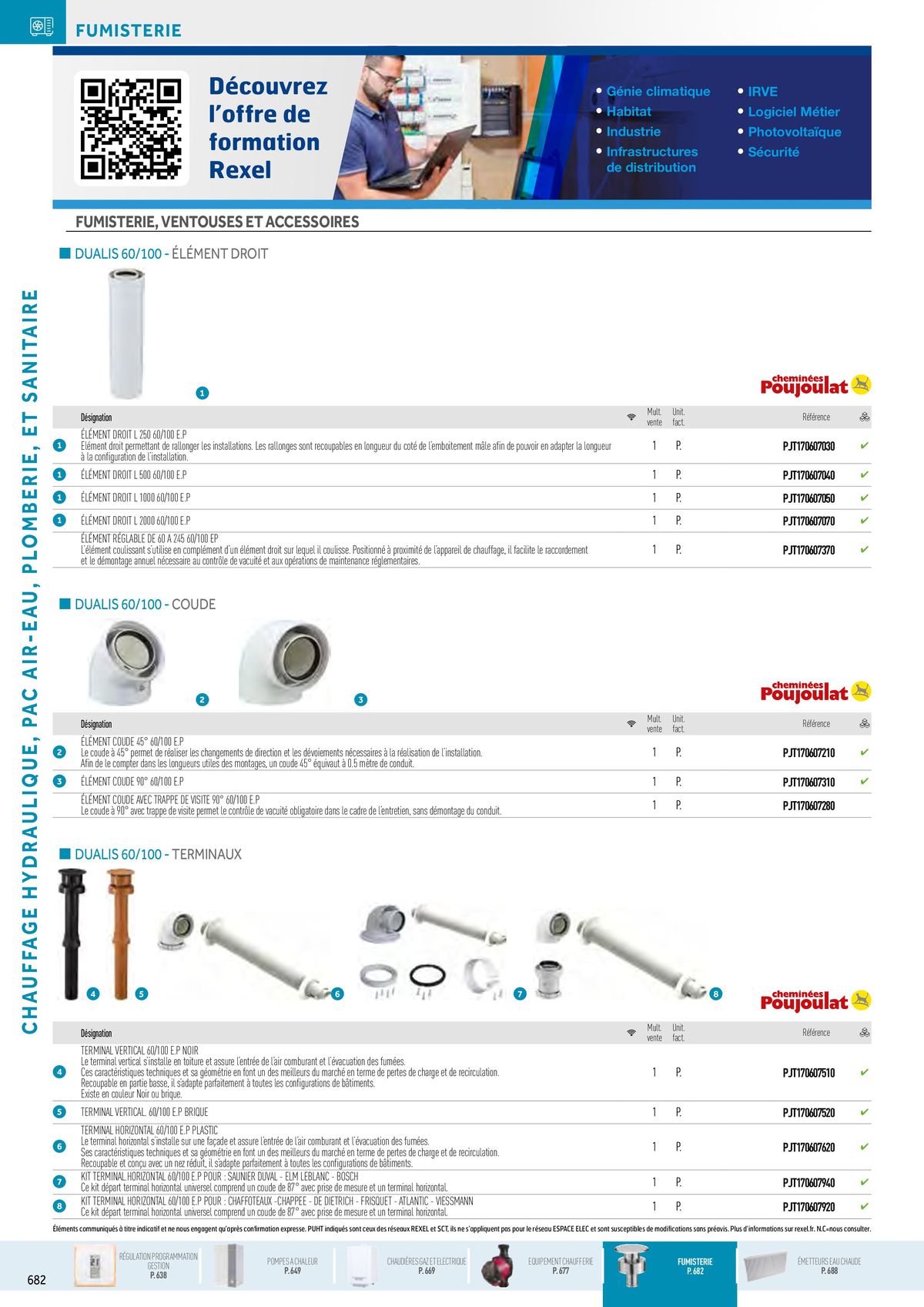 Catalogue Chauffage Hydraulique, Plomberie et Sanitaire, page 00048