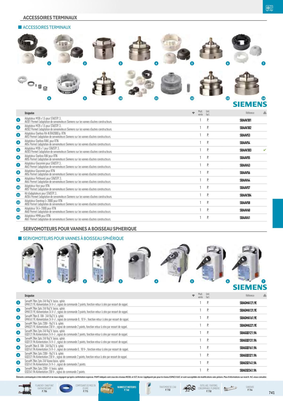 Catalogue Chauffage Hydraulique, Plomberie et Sanitaire, page 00107