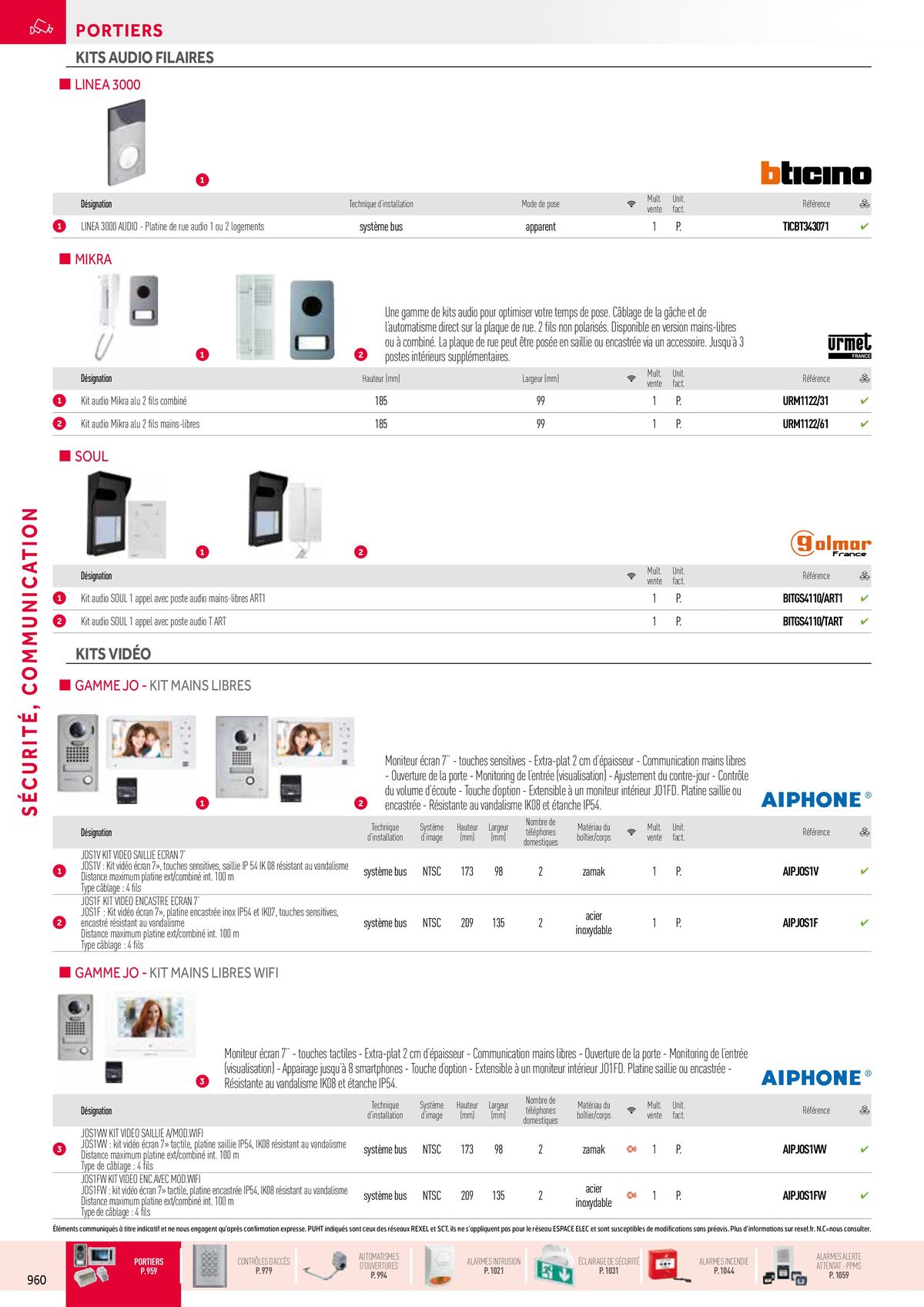 Catalogue Sécurité, Communication, page 00004