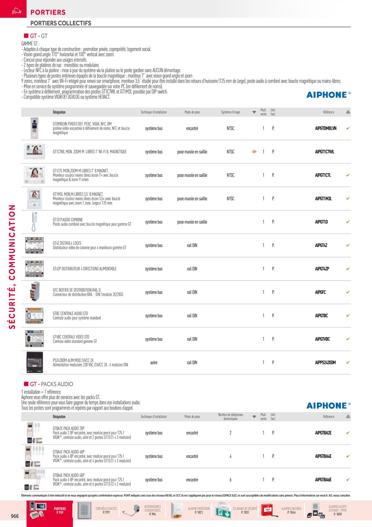 Catalogue Sécurité, Communication, page 00010