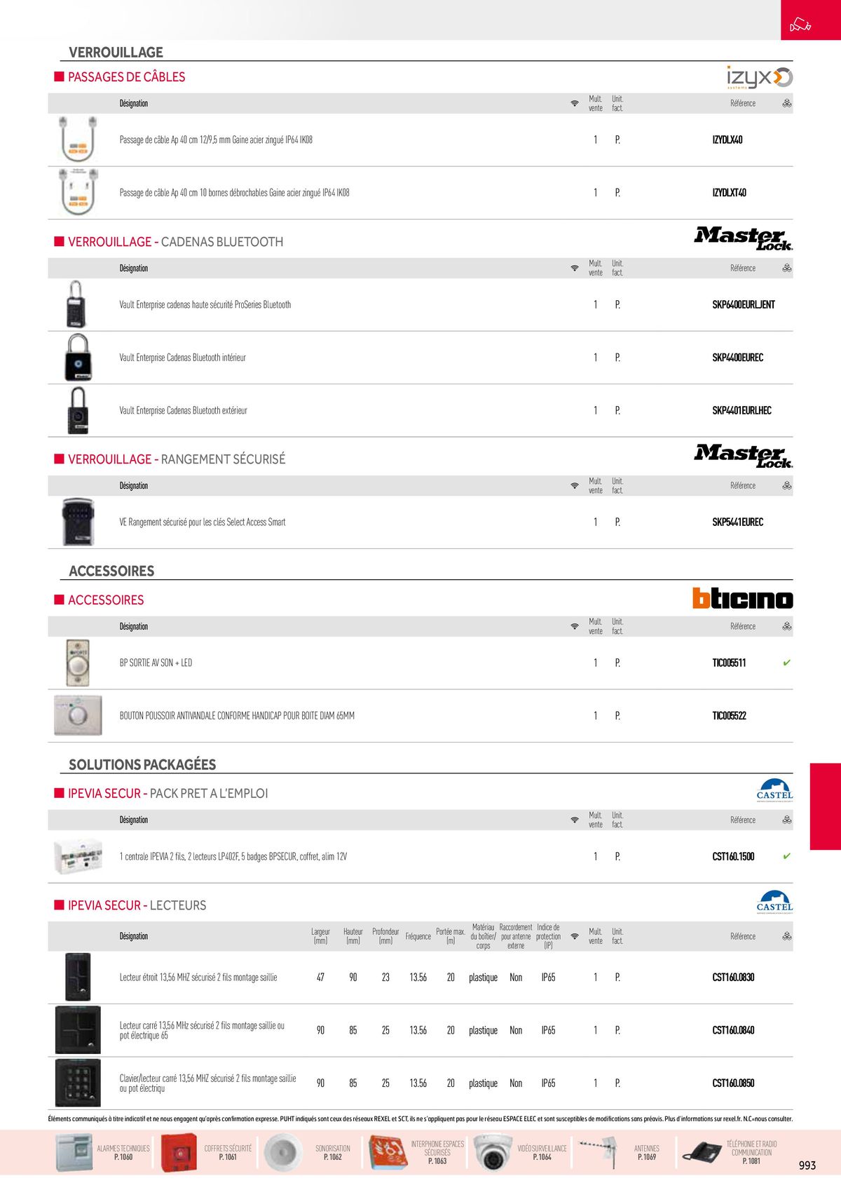 Catalogue Sécurité, Communication, page 00037