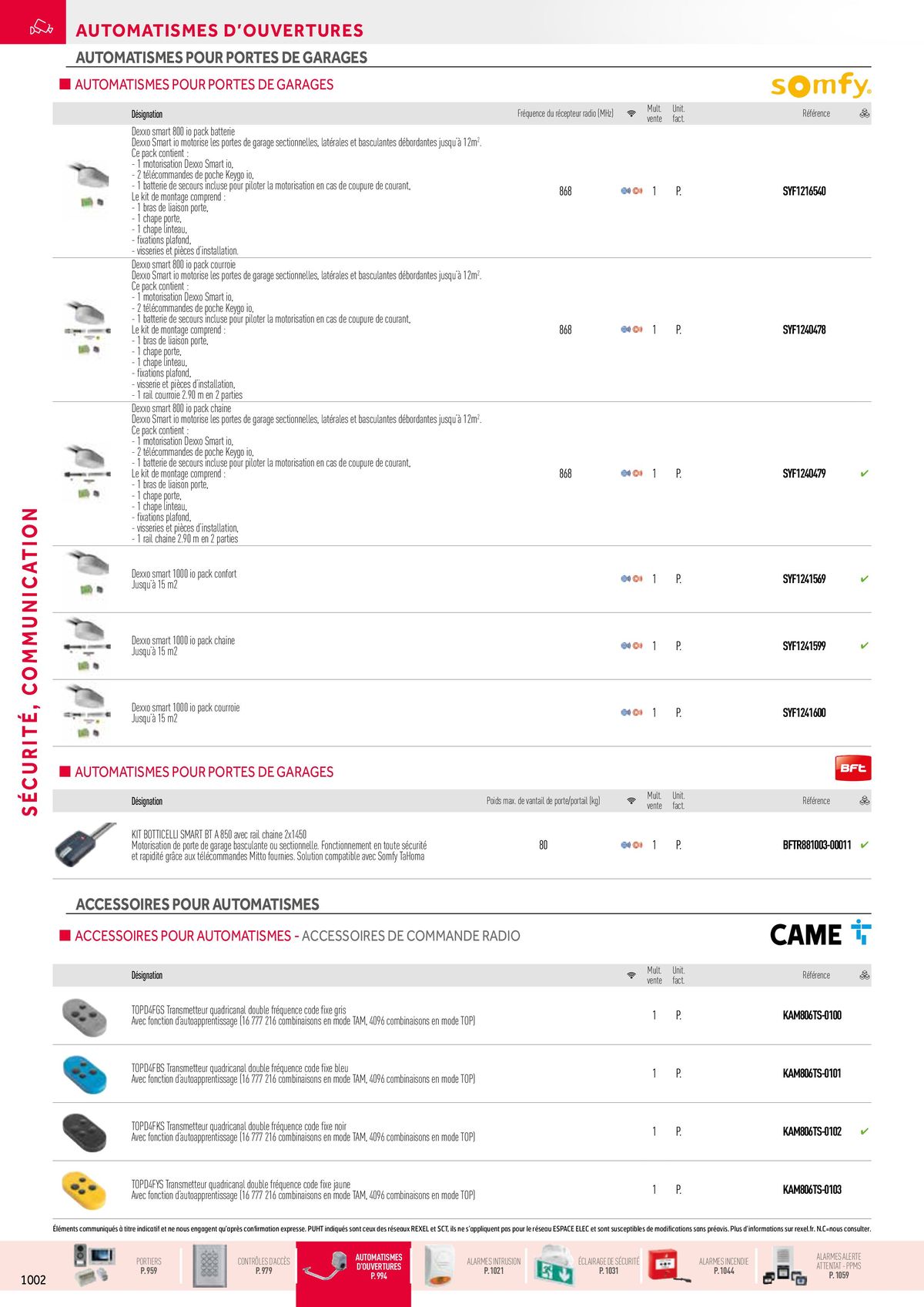 Catalogue Sécurité, Communication, page 00046