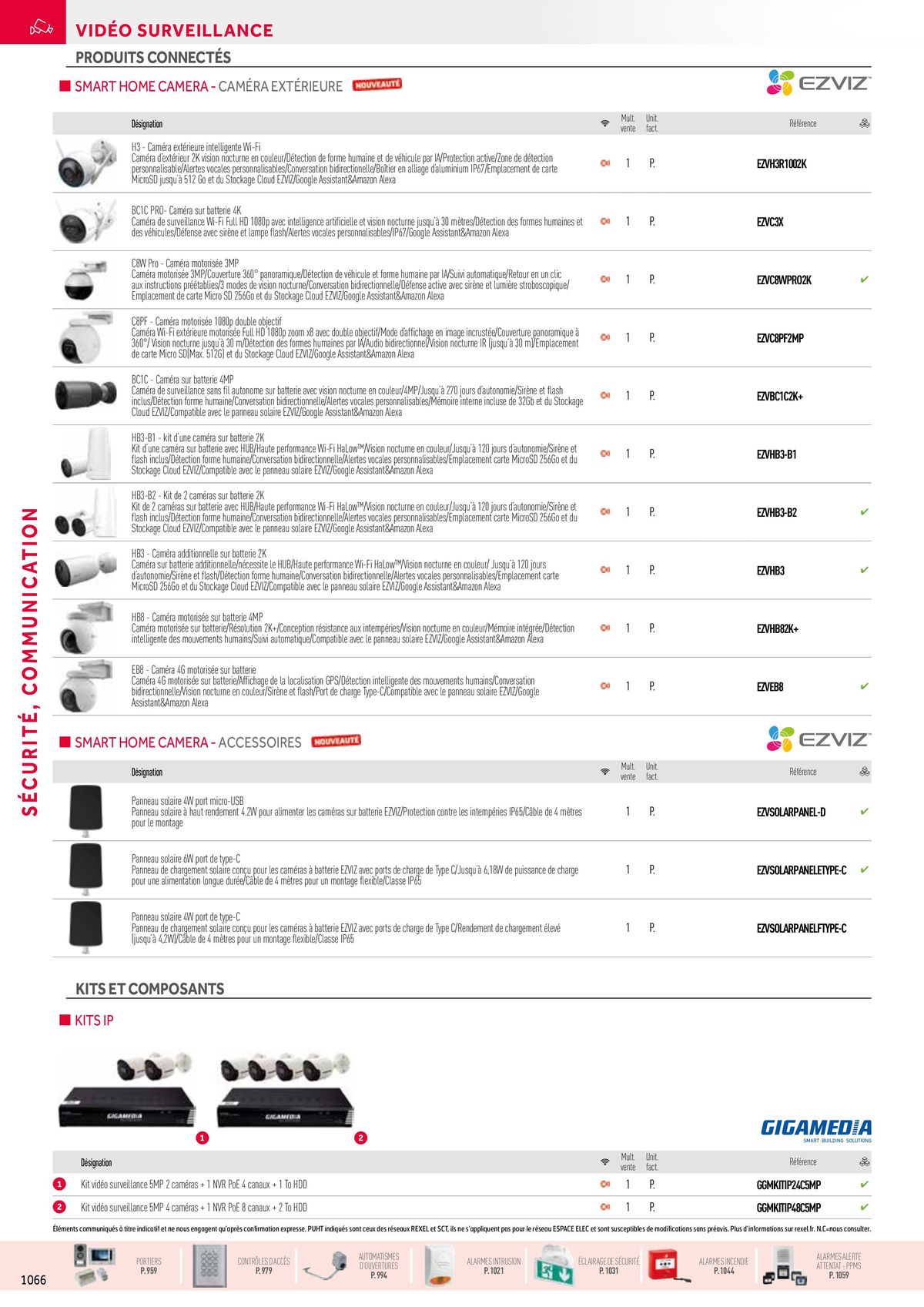 Catalogue Sécurité, Communication, page 00110