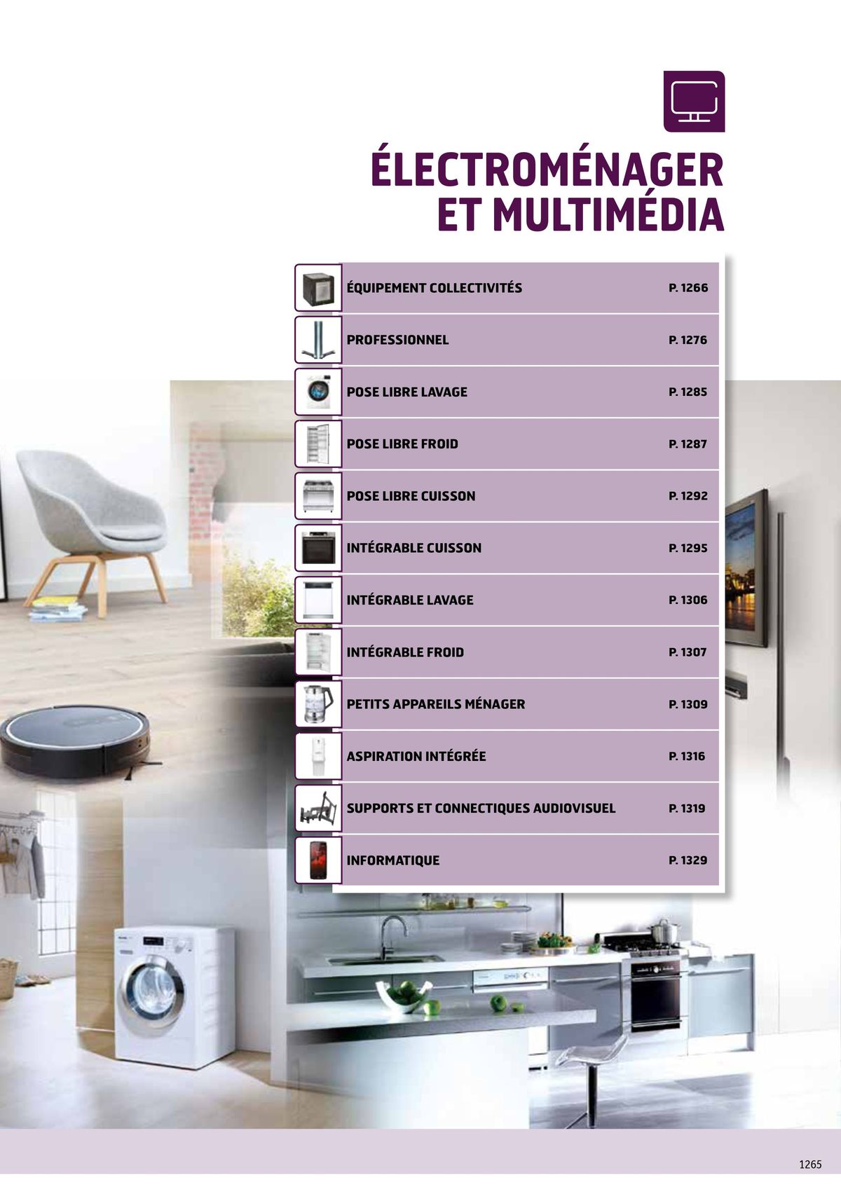 Catalogue Electroménager et Multimédia, page 00001