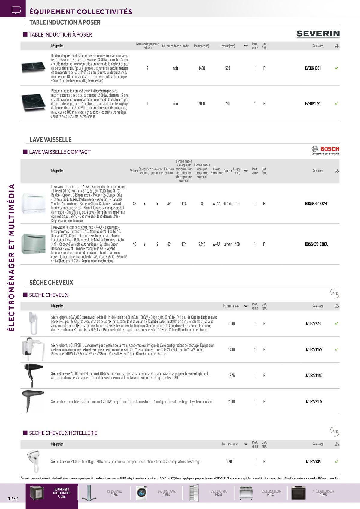 Catalogue Electroménager et Multimédia, page 00008