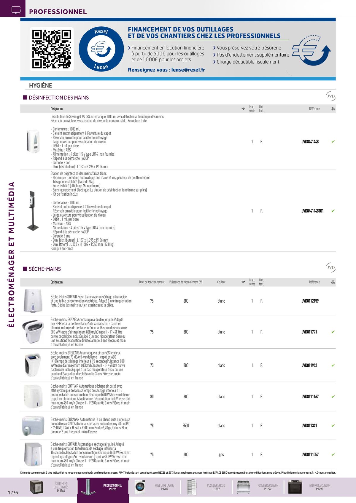 Catalogue Electroménager et Multimédia, page 00012