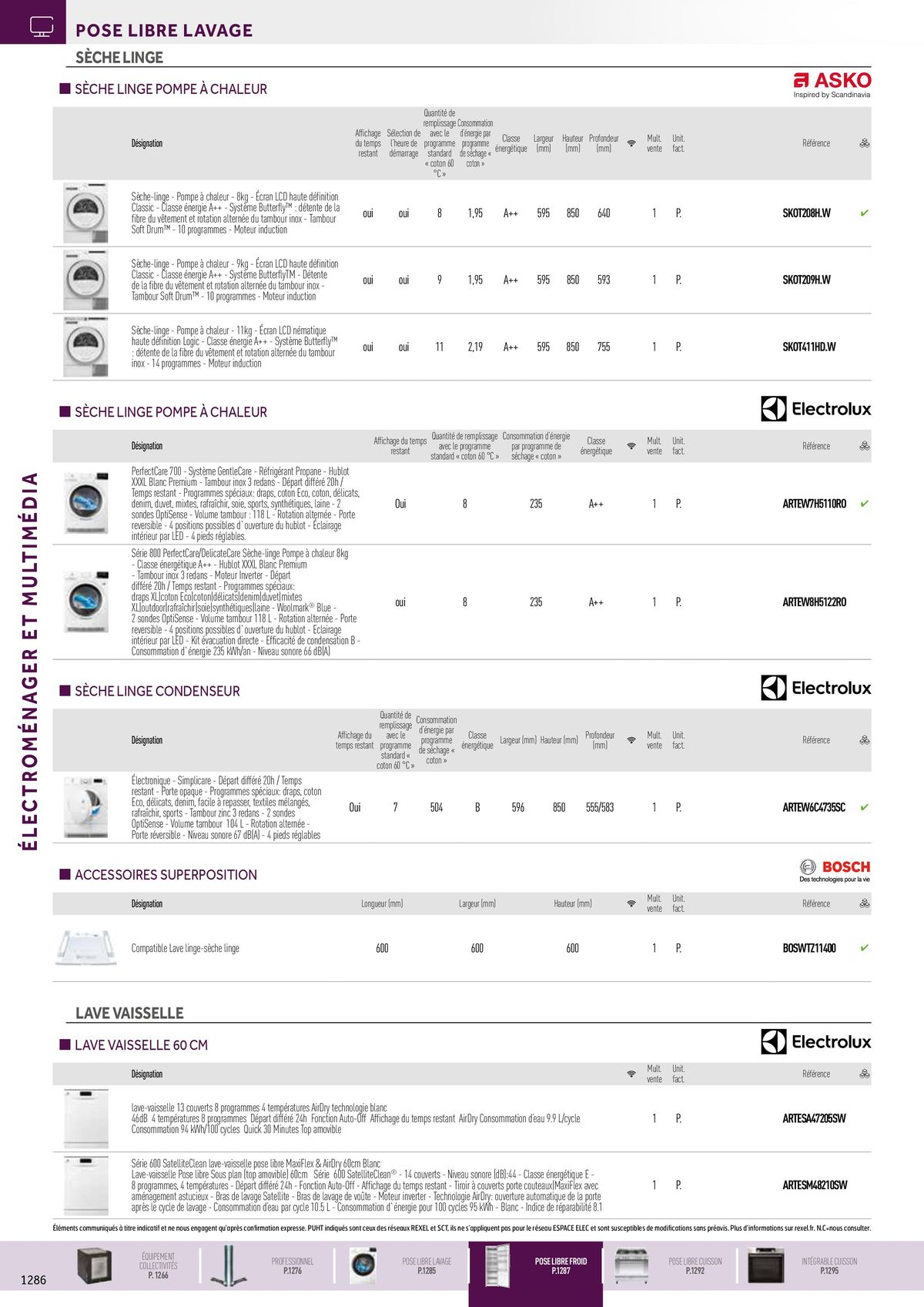 Catalogue Electroménager et Multimédia, page 00022