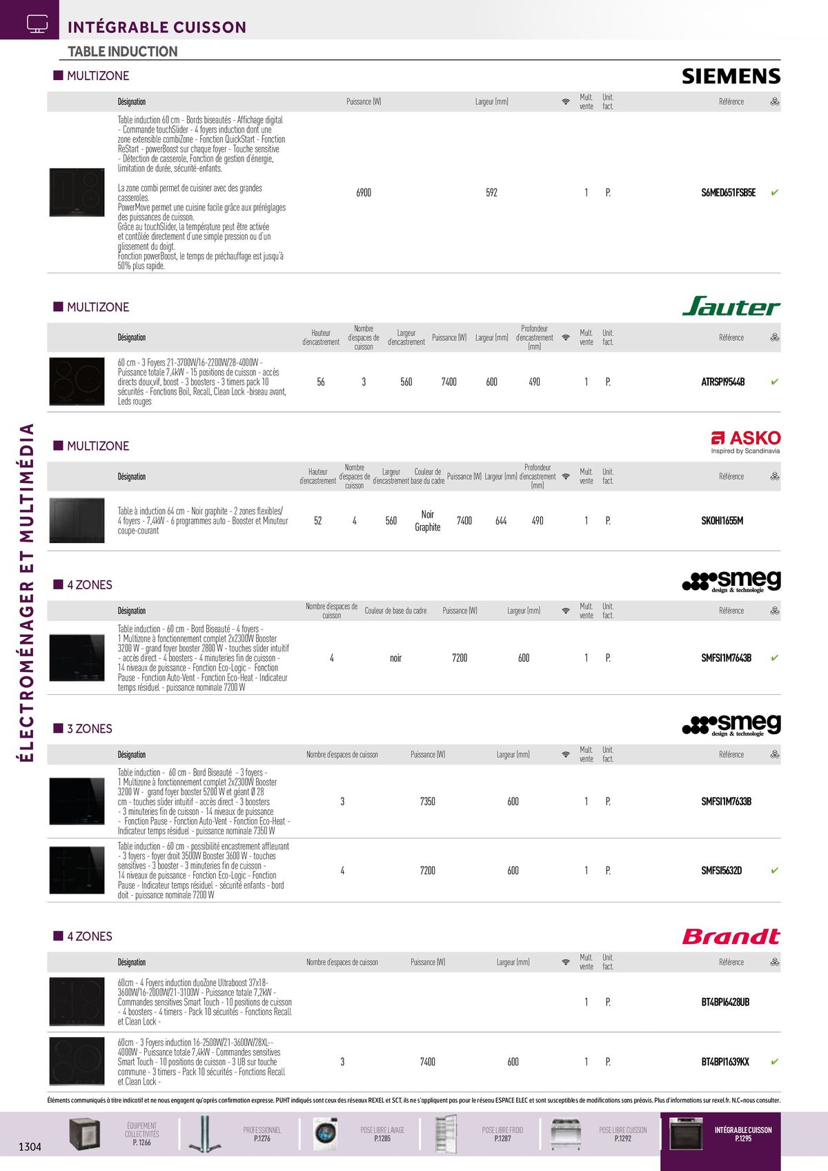 Catalogue Electroménager et Multimédia, page 00040