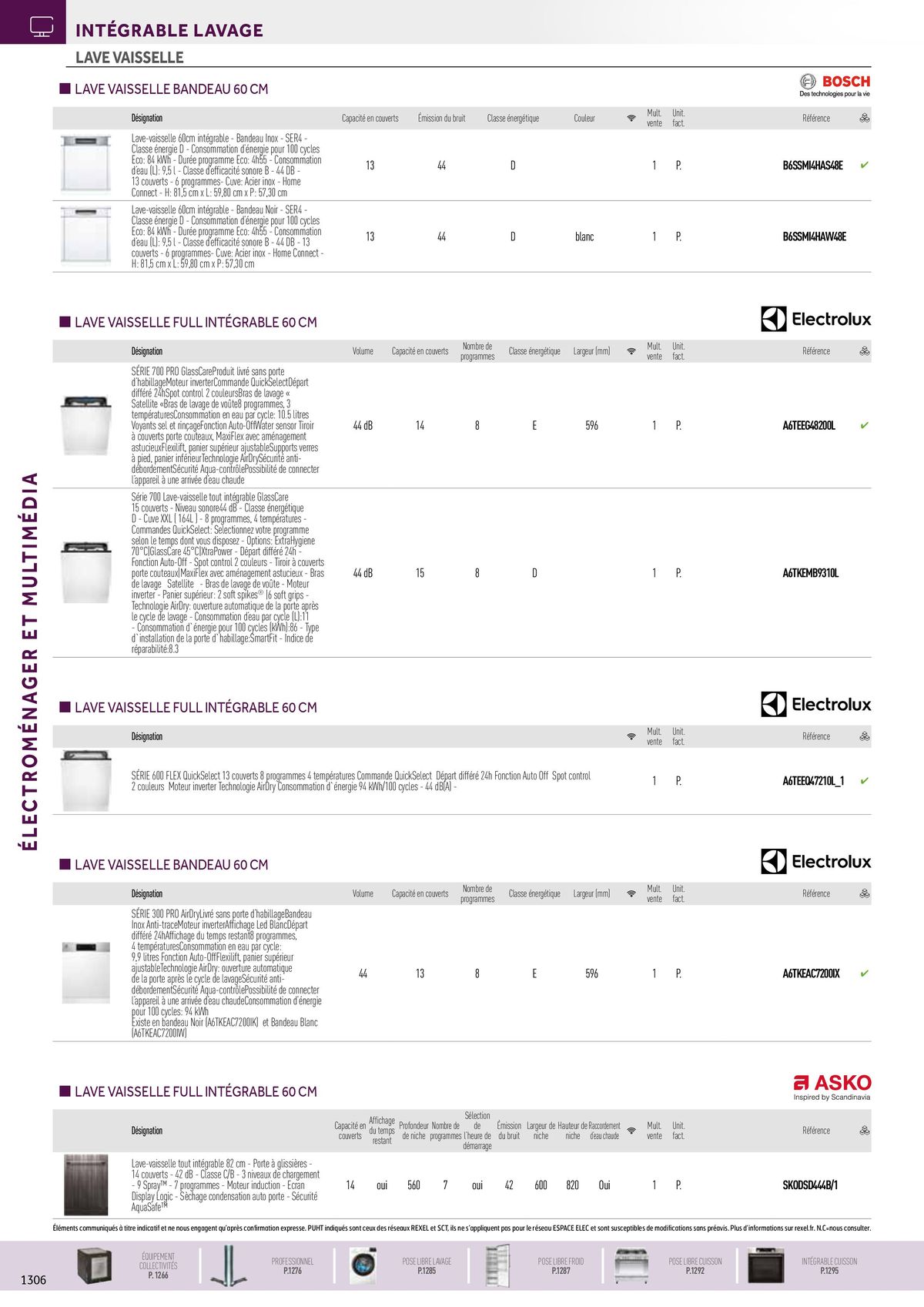 Catalogue Electroménager et Multimédia, page 00042