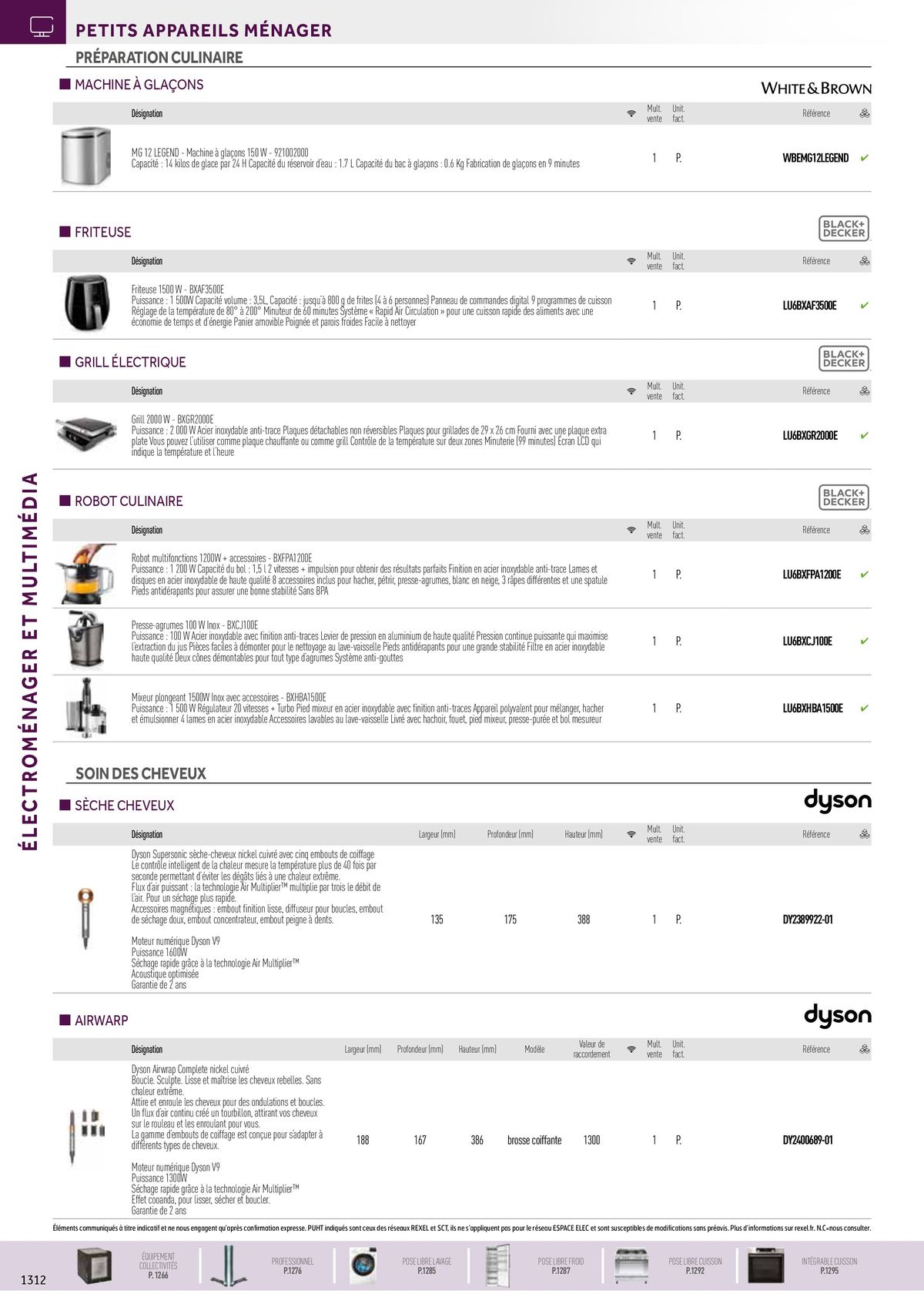 Catalogue Electroménager et Multimédia, page 00048