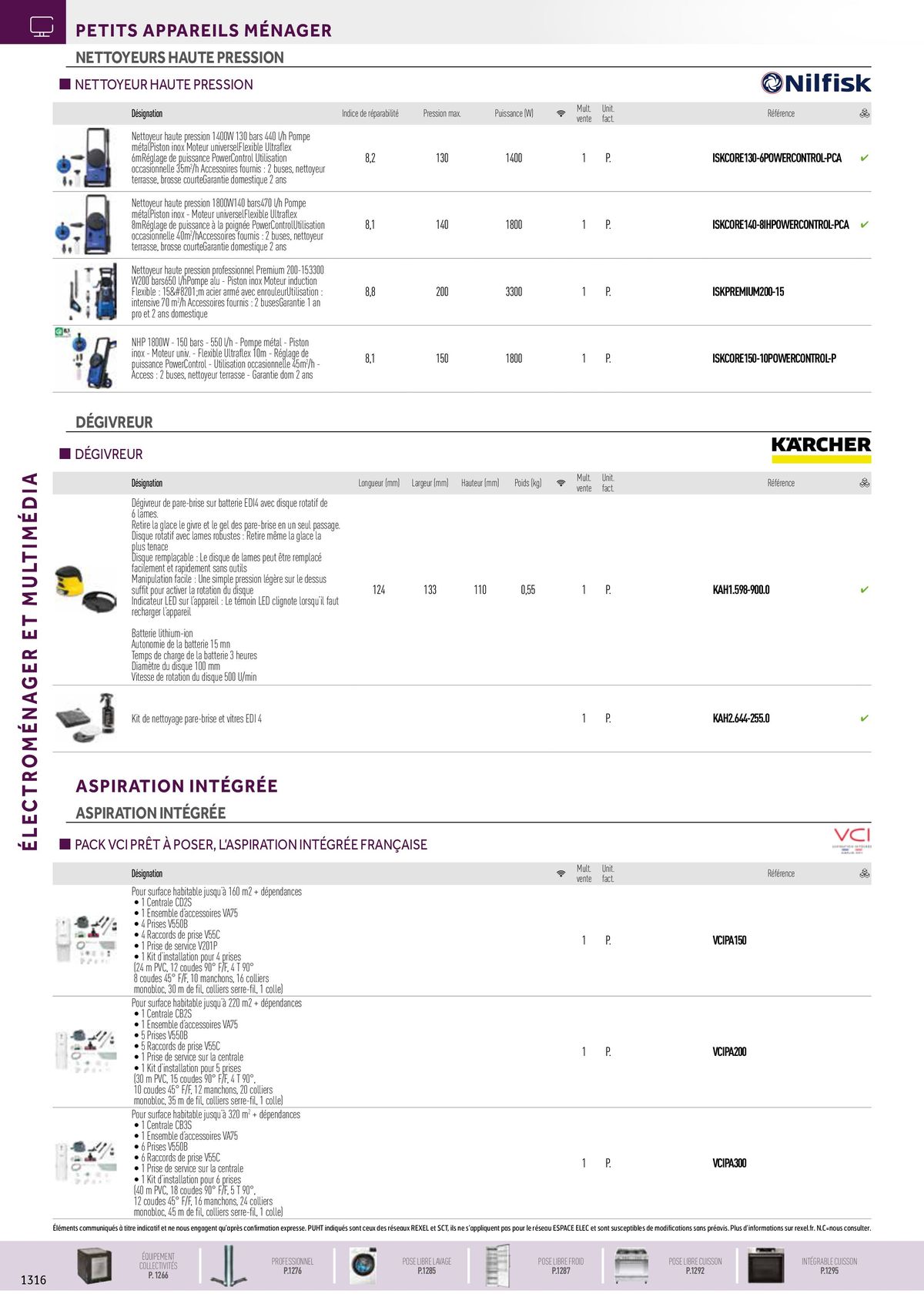 Catalogue Electroménager et Multimédia, page 00052