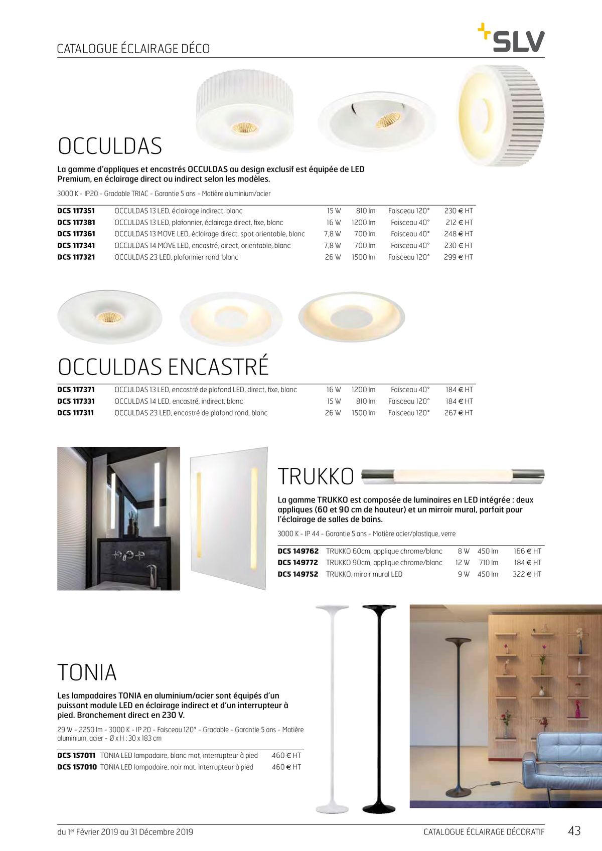 Catalogue Catalogue éclairage décoratif, page 00043