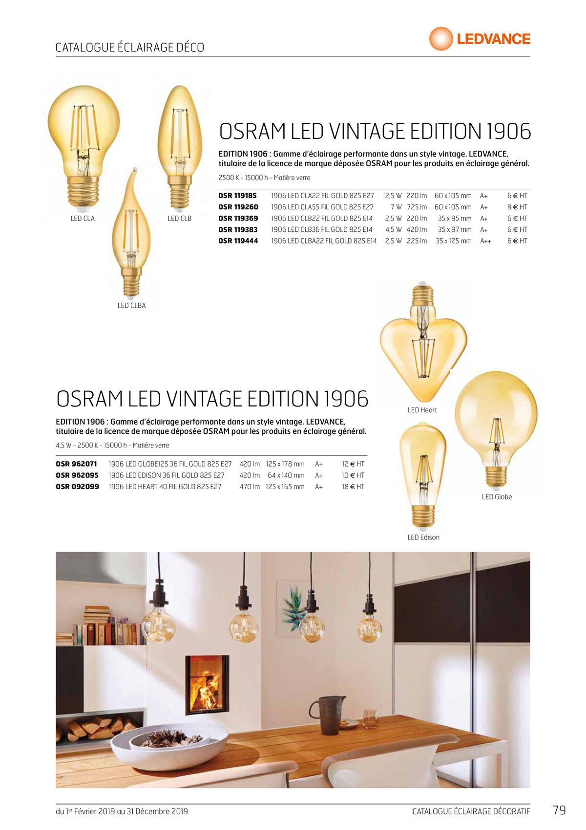 Catalogue Catalogue éclairage décoratif, page 00079