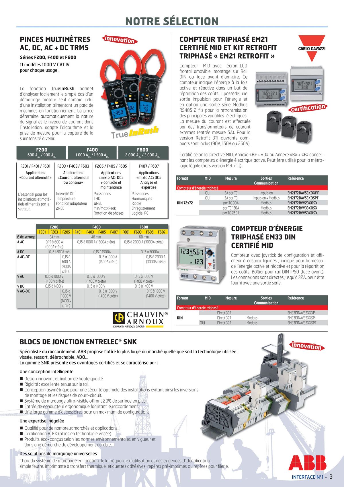 Catalogue Lettre Interface , page 00003