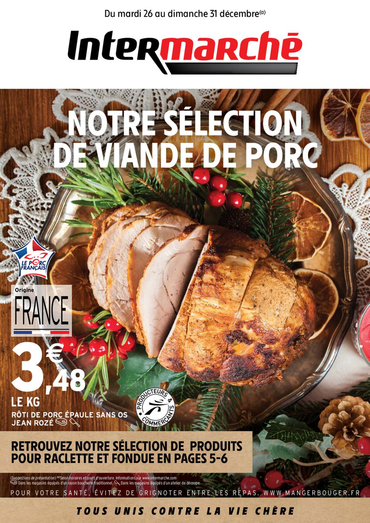 Catalogue FOIRE AU PORC-RACLETTE-FONDUE, page 00001