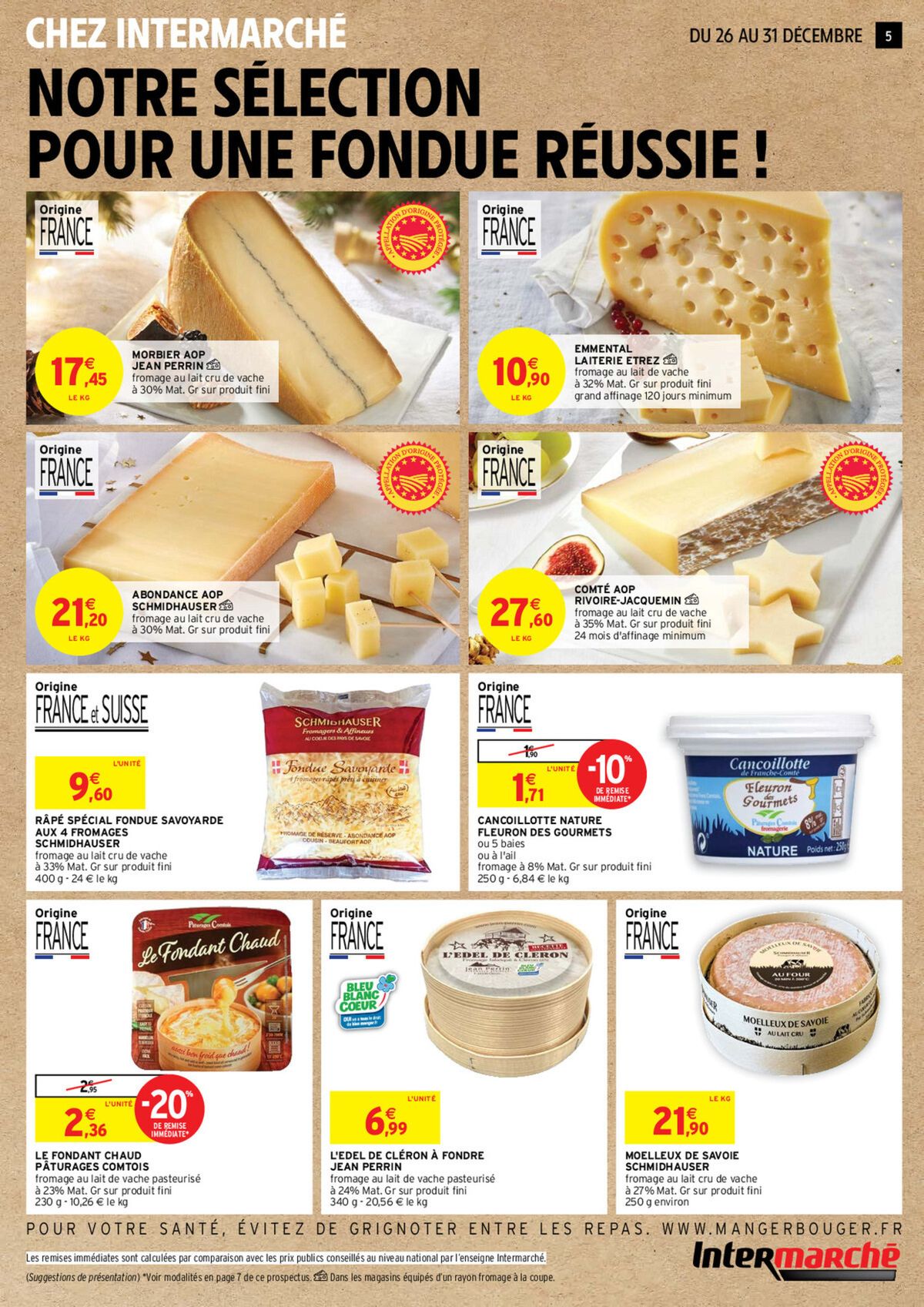 Catalogue FOIRE AU PORC-RACLETTE-FONDUE, page 00005