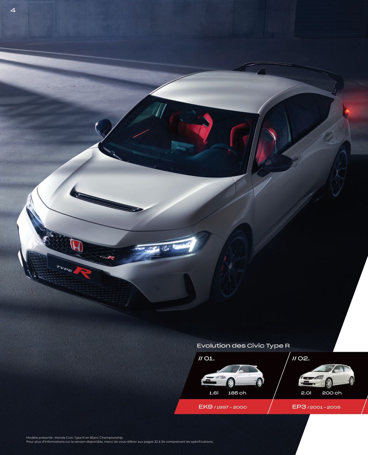 Catalogue Civic Type R, page 00004